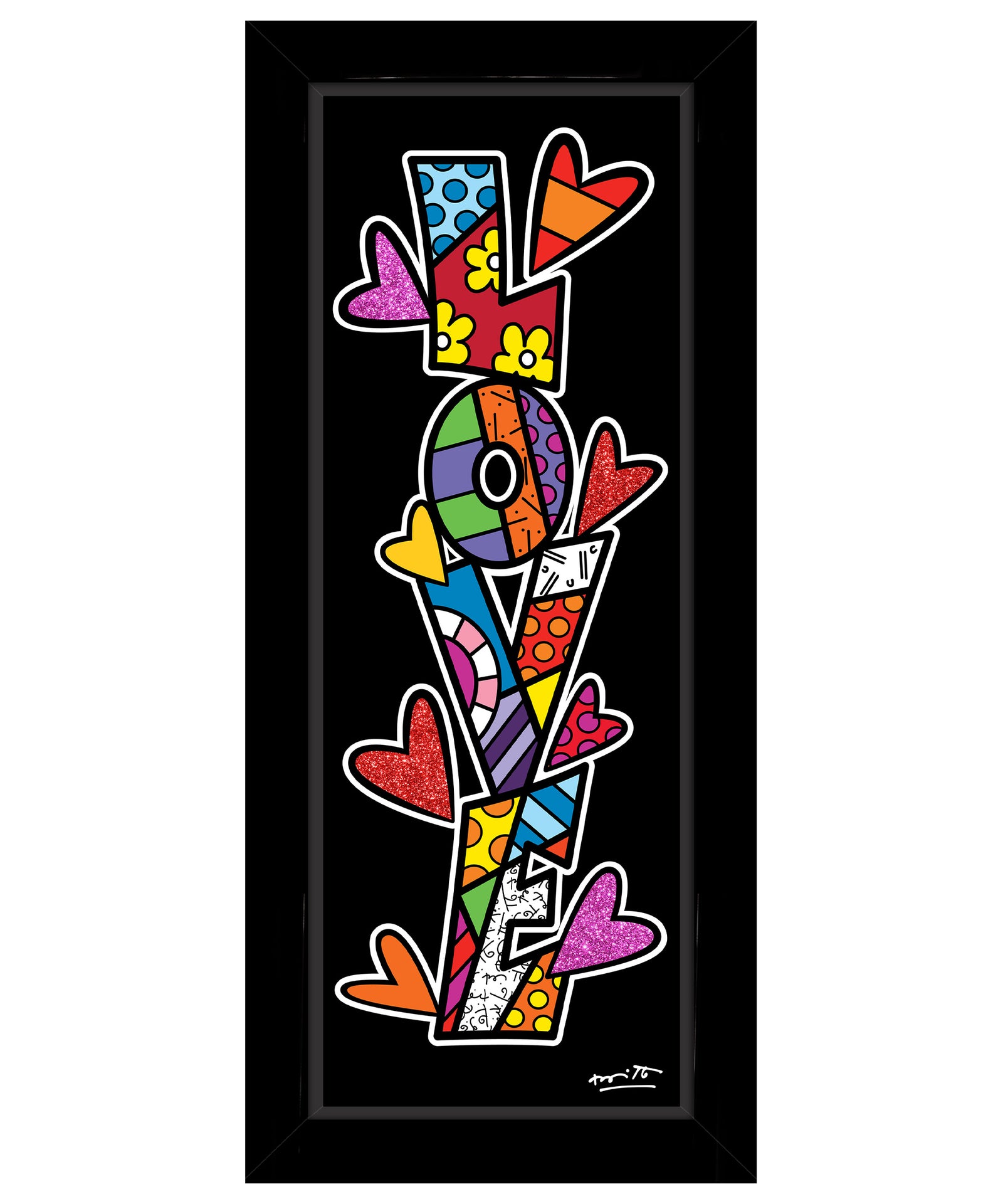 up love limited edition print artistic colorful design collectible