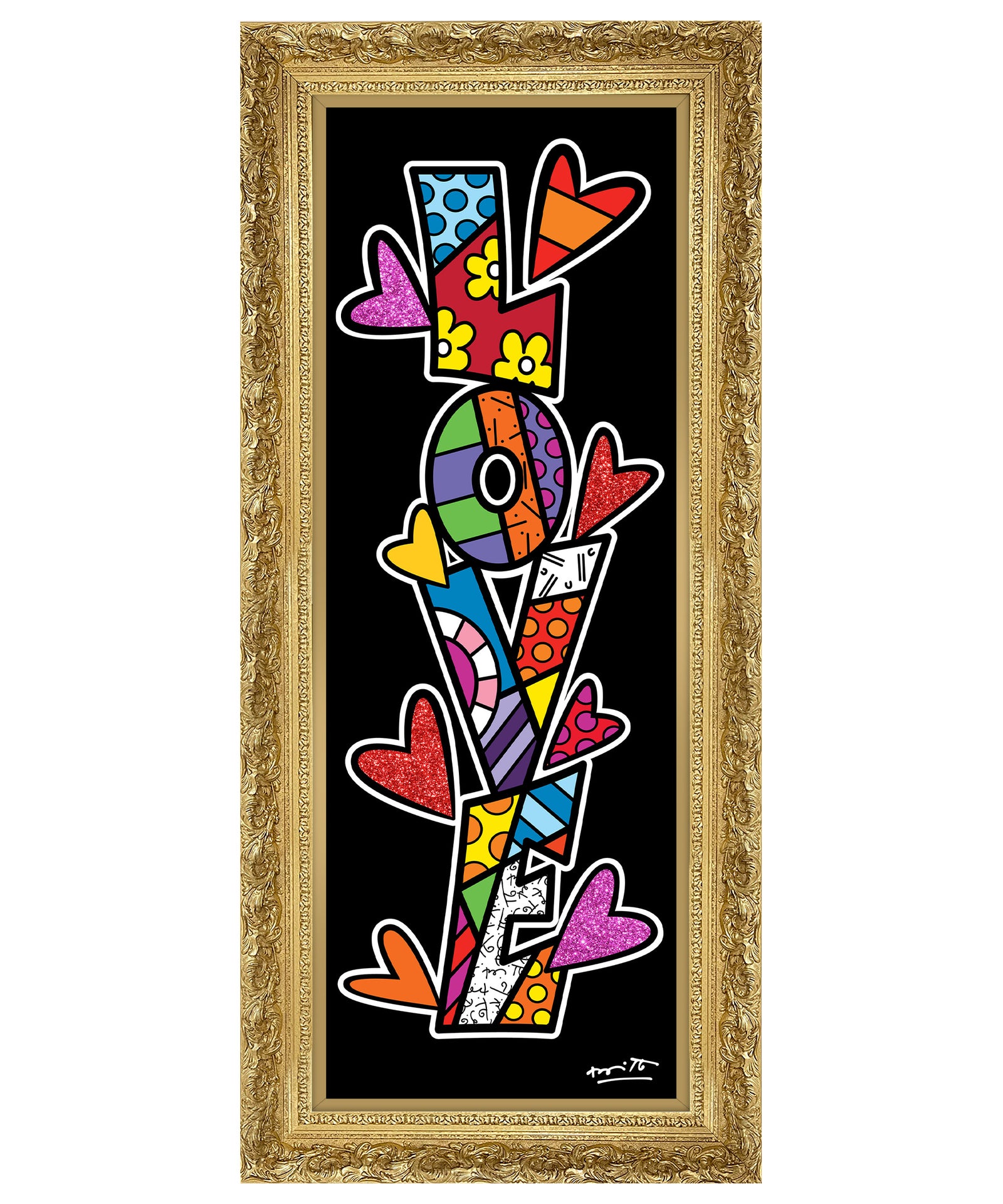 up love limited edition print artistic colorful design collectible