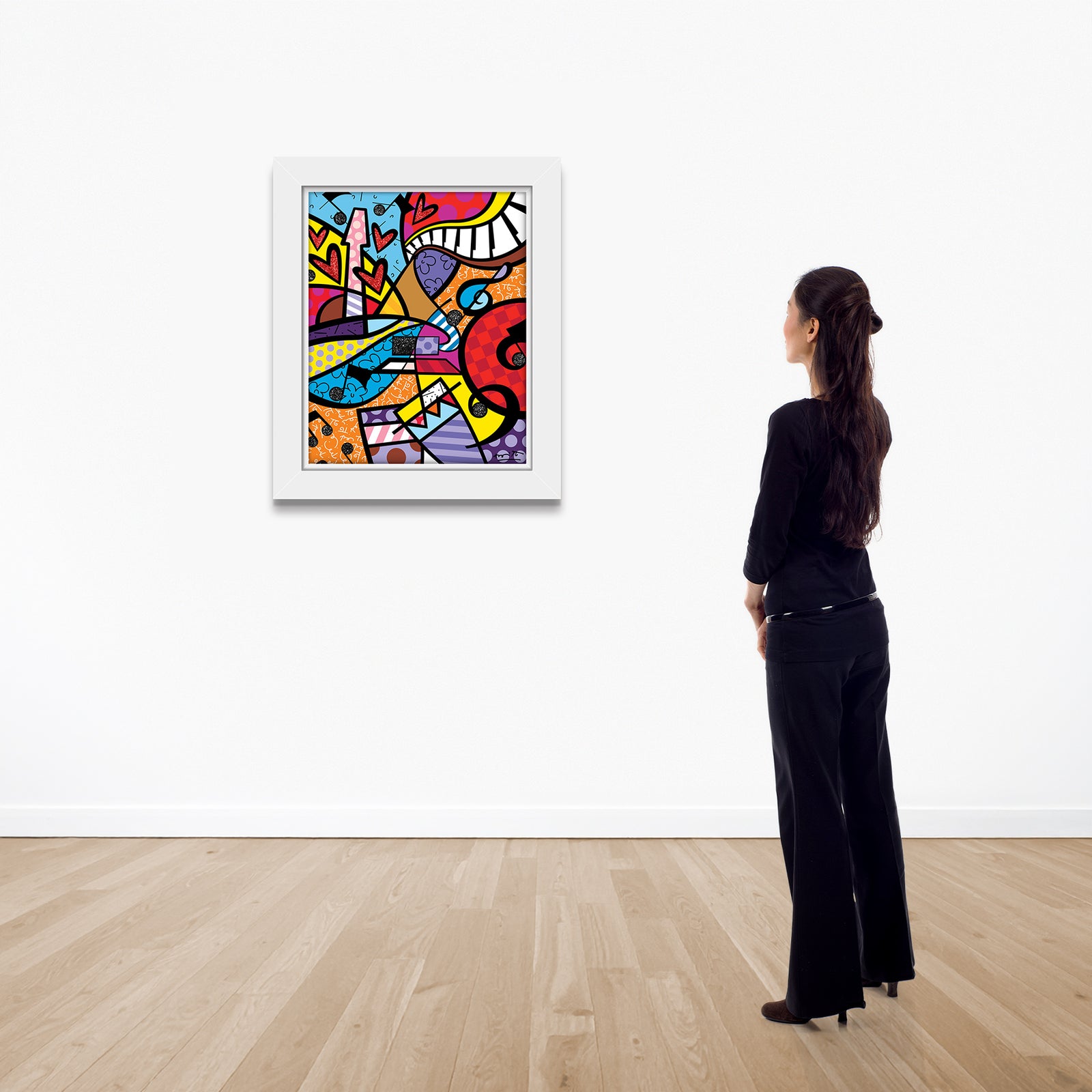 modern pop art fun music limited edition print vibrant home decor