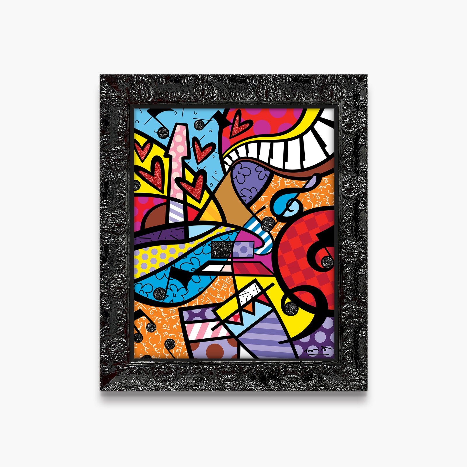 fun music limited edition print colorful decorative collectible gift idea