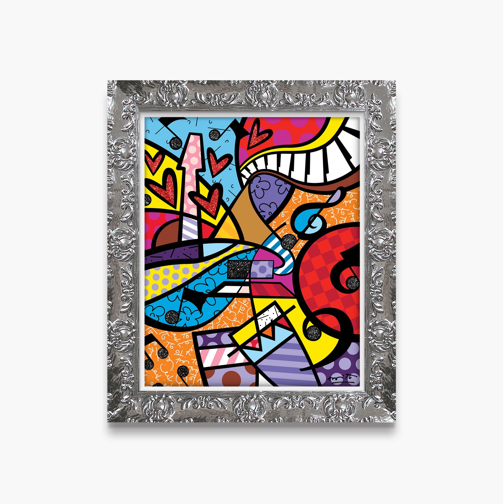 fun music limited edition print colorful decorative collectible gift idea