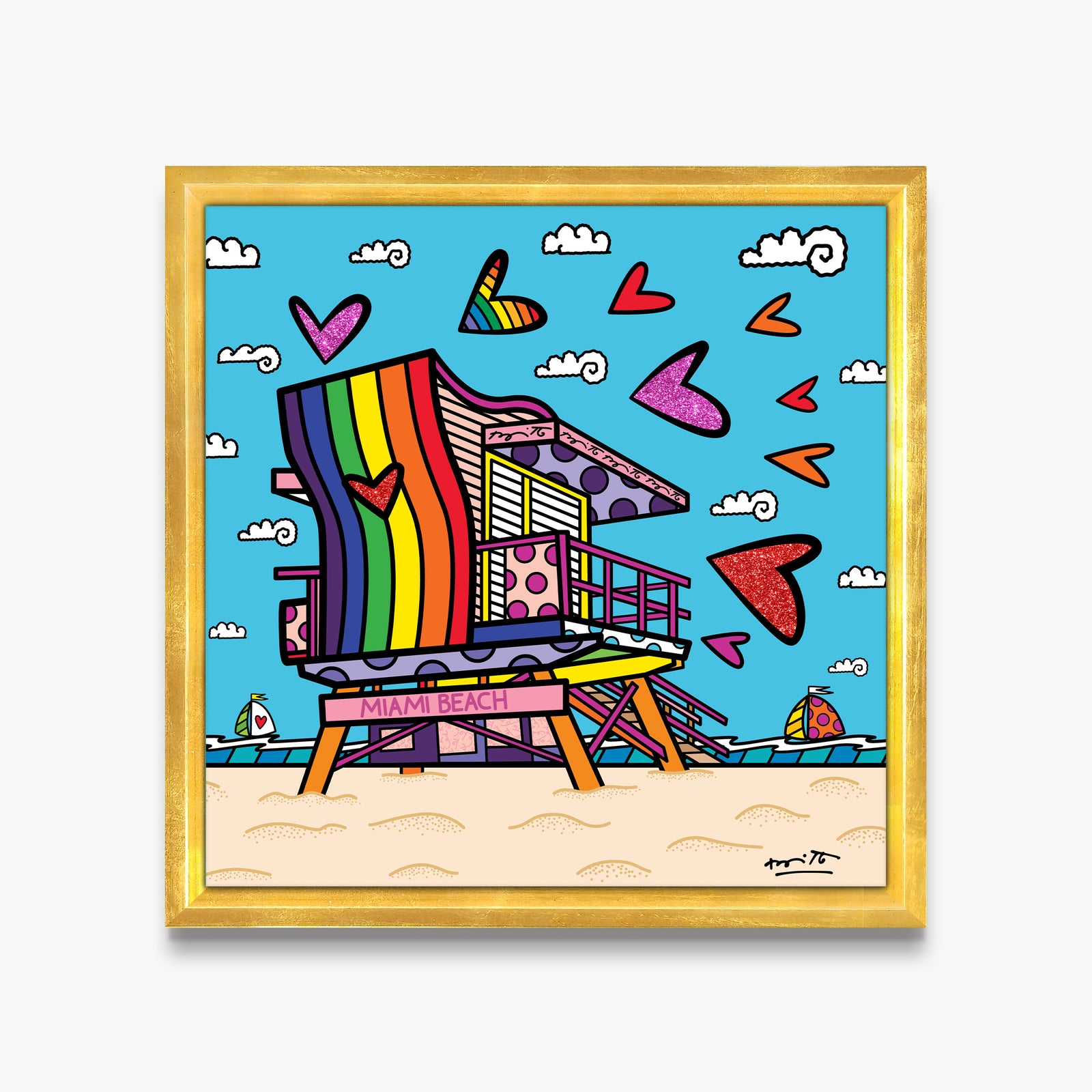 miami beach pride limited edition colorful decorative collectible gift idea