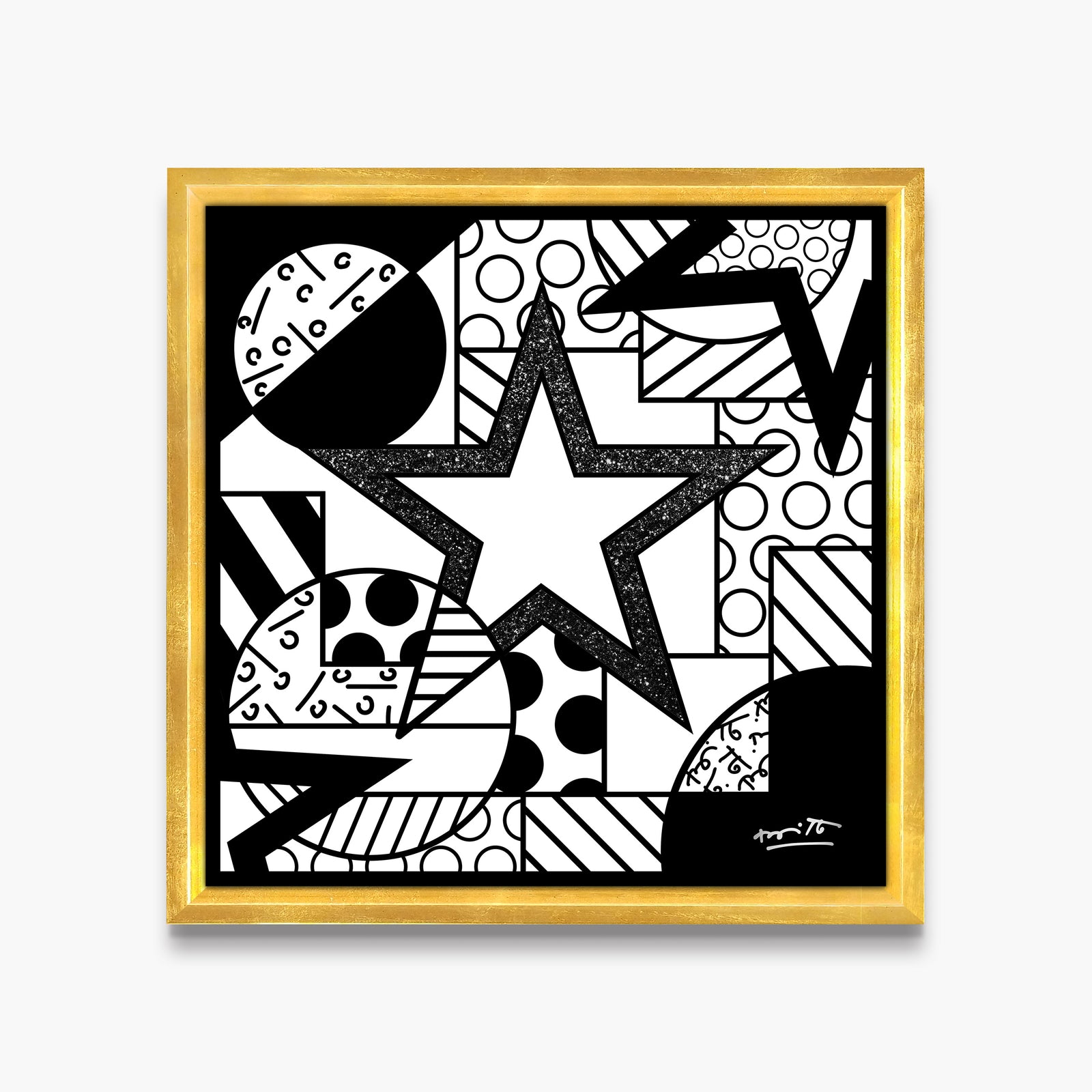 night limited edition print artistic colorful design collectible