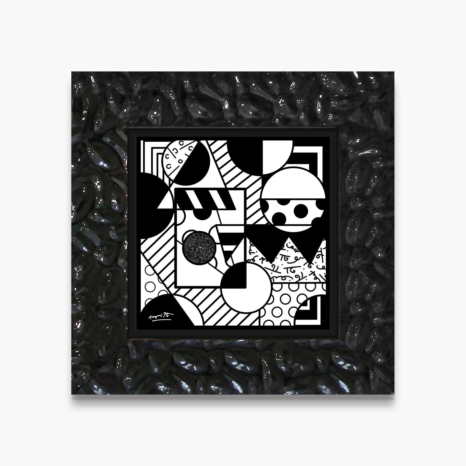 fragments limited edition print artistic colorful design collectible
