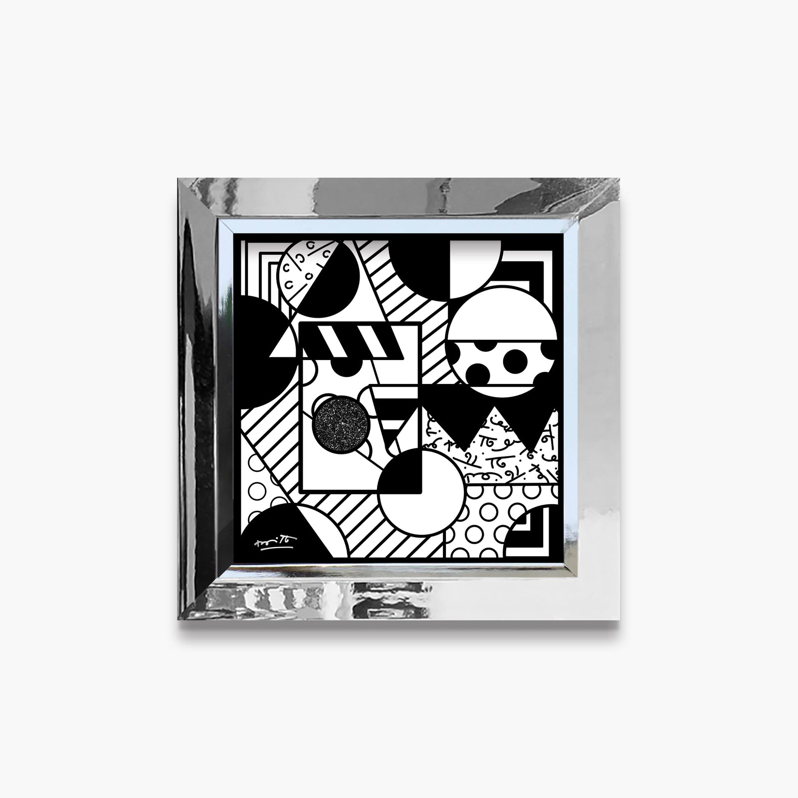 fragments limited edition print artistic colorful design collectible