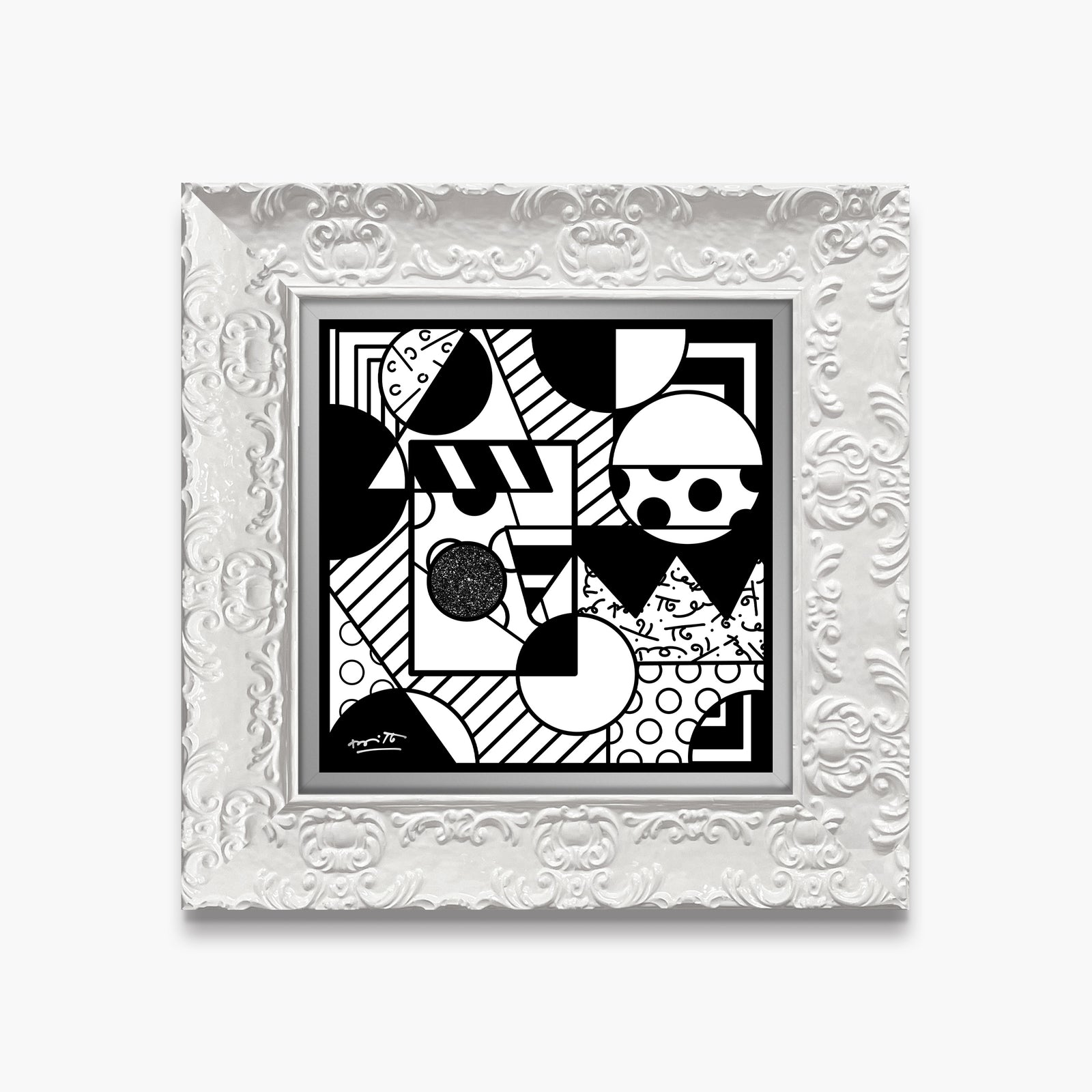 fragments limited edition print artistic colorful design collectible