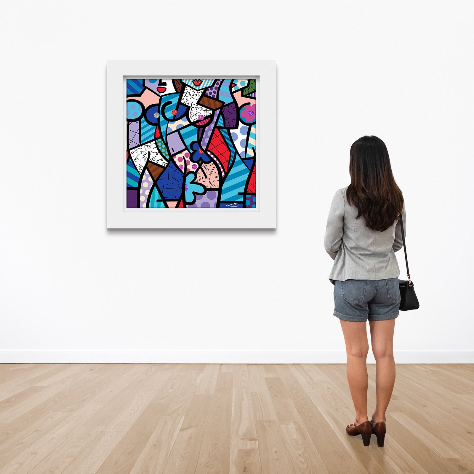 modern pop art pleasures limited edition print vibrant home decor