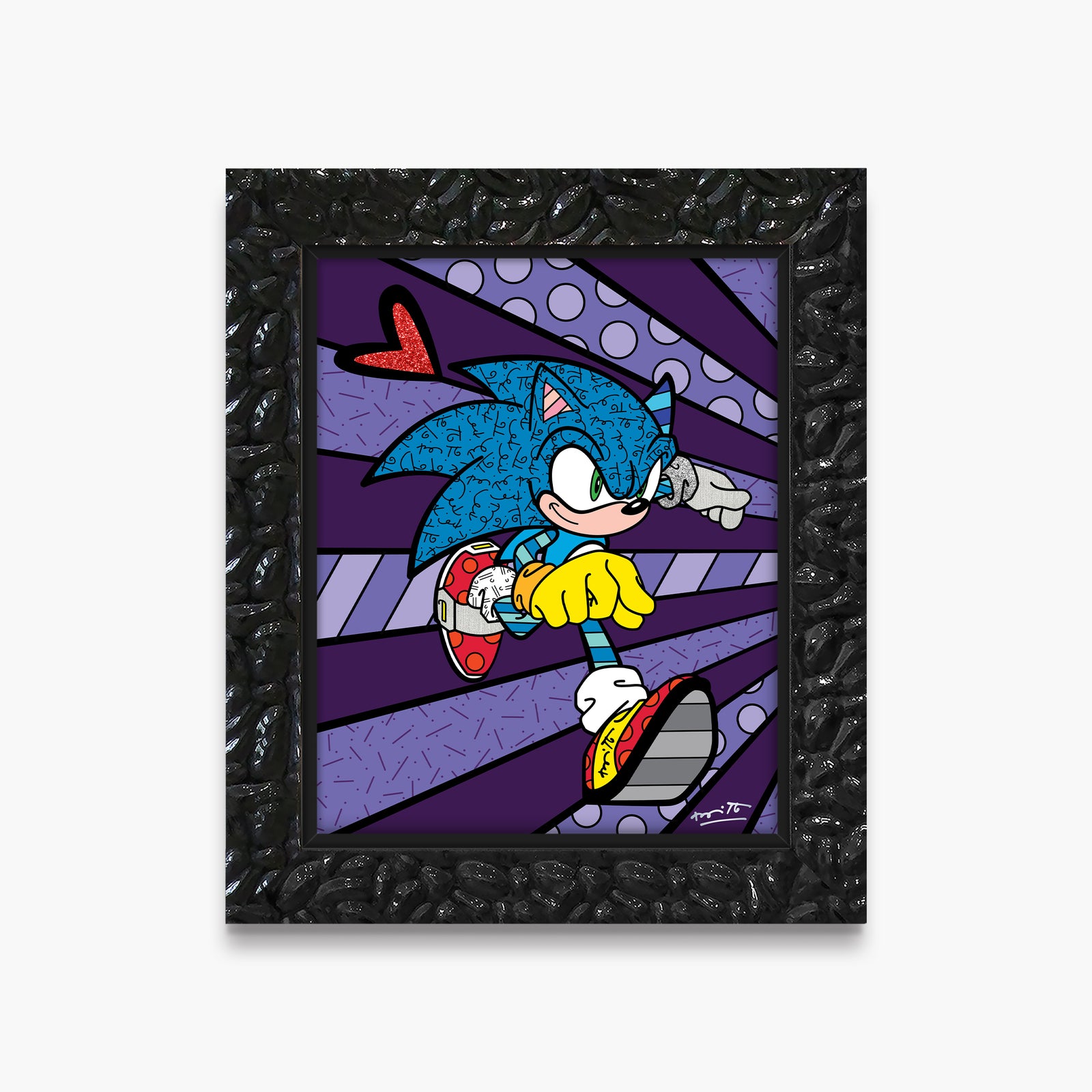 Super Speed Sonic - Sega By Britto - Limited Edition Print