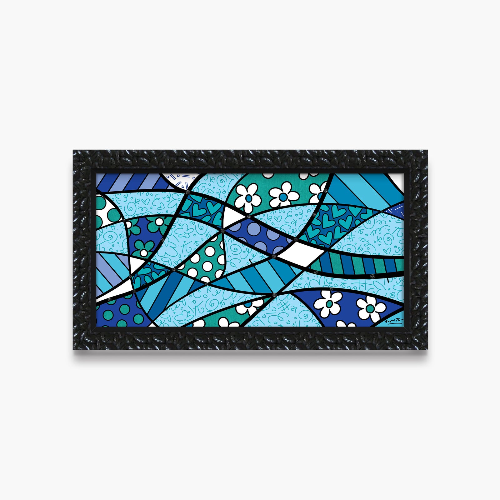 calm limited edition print artistic colorful design collectible