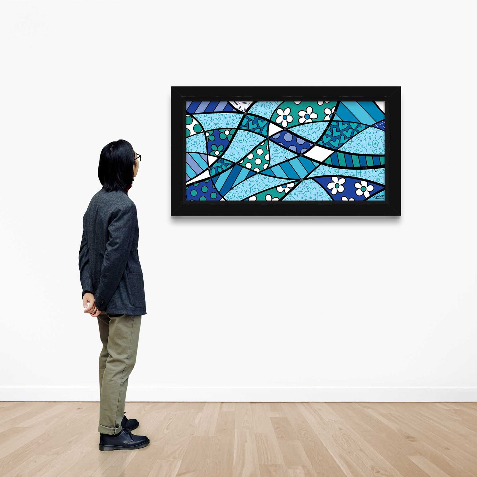 calm limited edition print colorful decorative collectible gift idea
