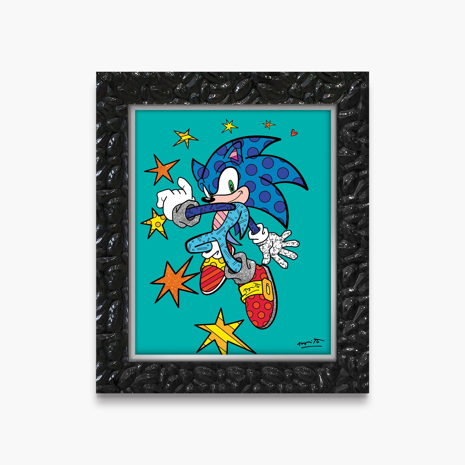 Sonic Spring Jump - Sega By Britto - Limited Edition Print