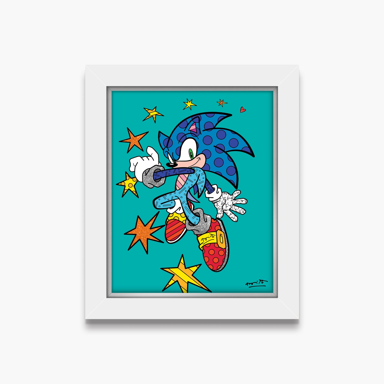 Sonic Spring Jump - Sega By Britto - Limited Edition Print