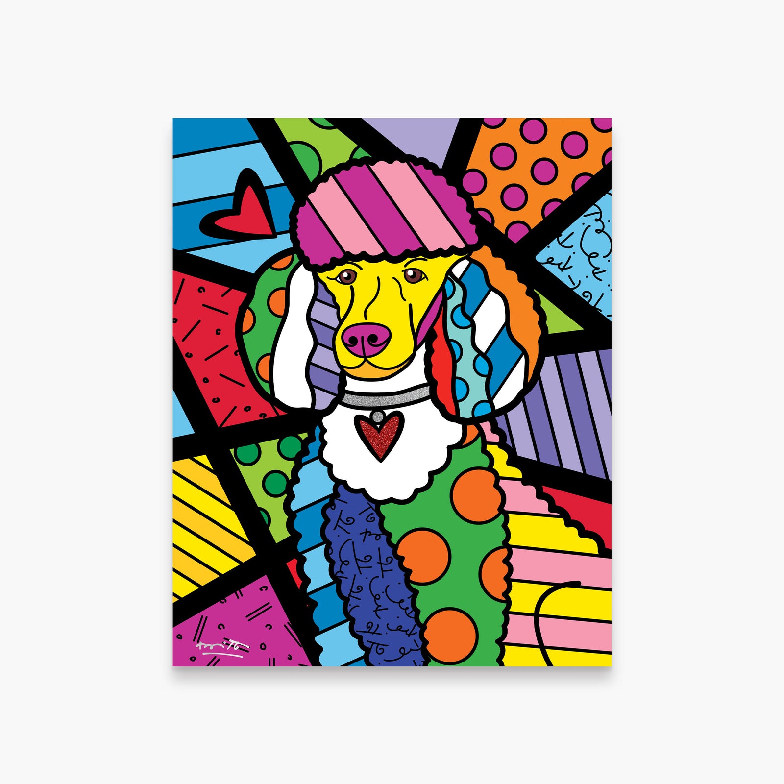 Poodle (Our Best Friends Collection) - Limited Edition Print