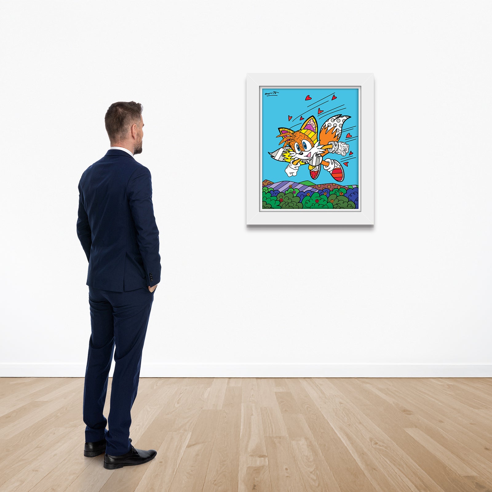 modern pop art tails sky patrol sega by vibrant home decor