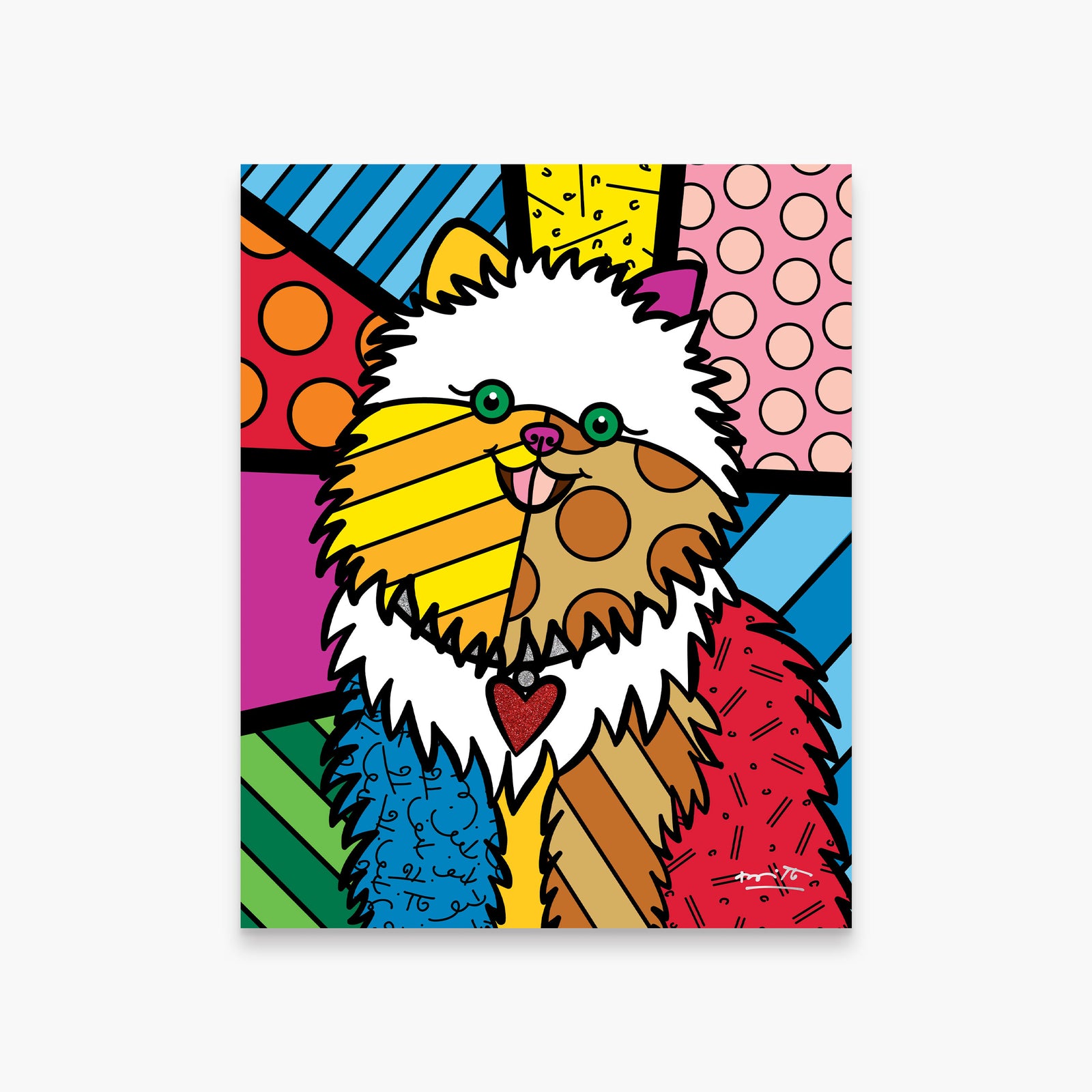 Pomeranian (Our Best Friends Collection) - Limited Edition Print