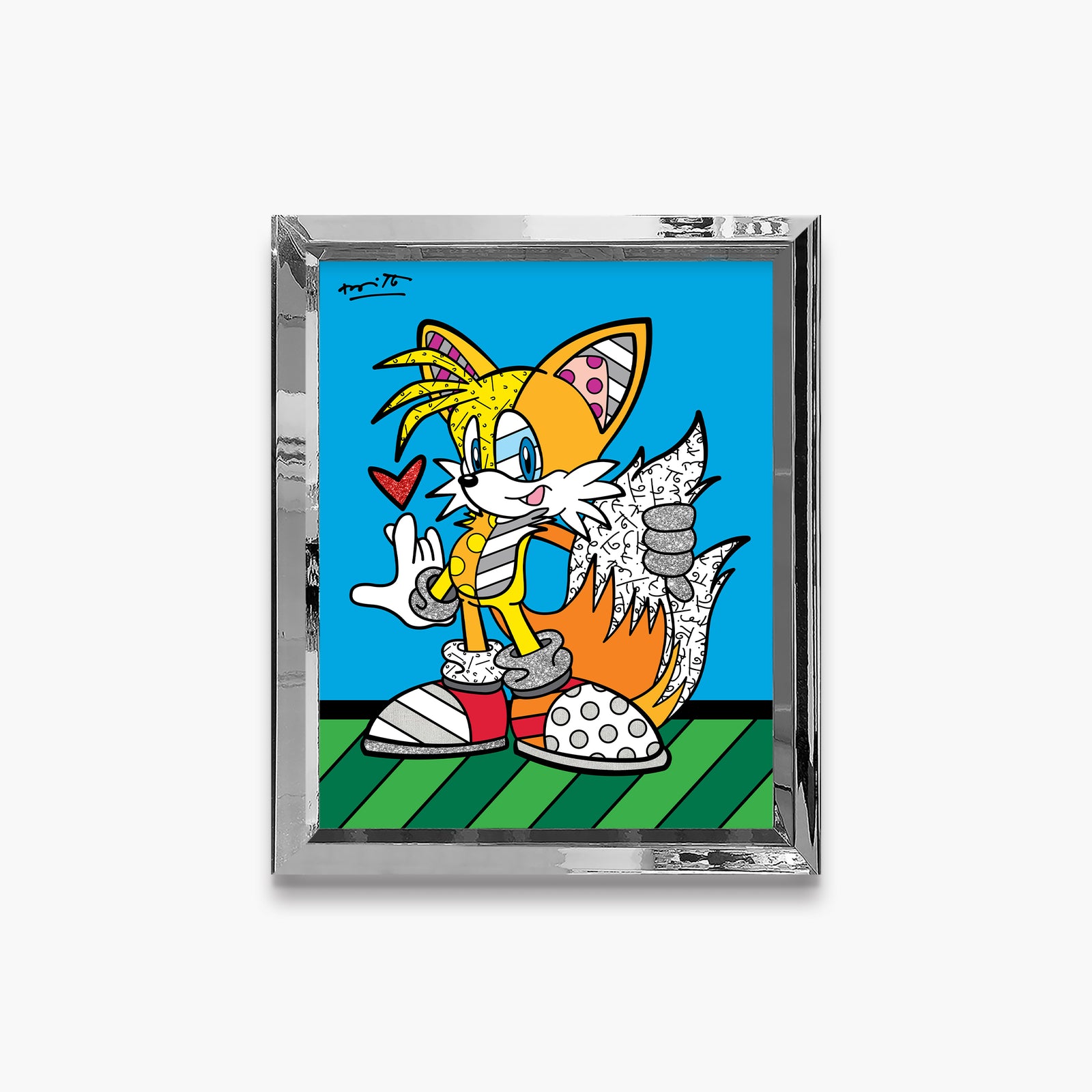 tails adventure sega by britto colorful decorative collectible gift idea