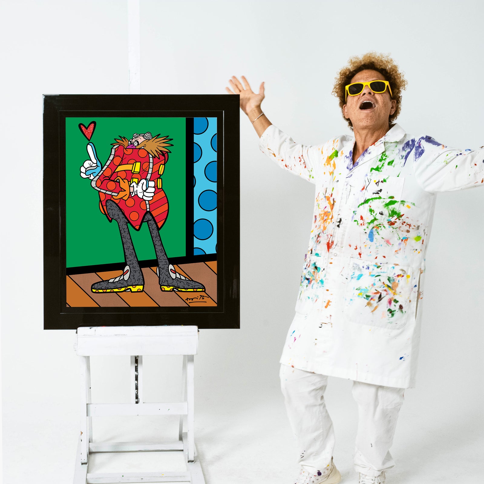 Dr. Eggman's Plan - Sega By Britto - Limited Edition Print