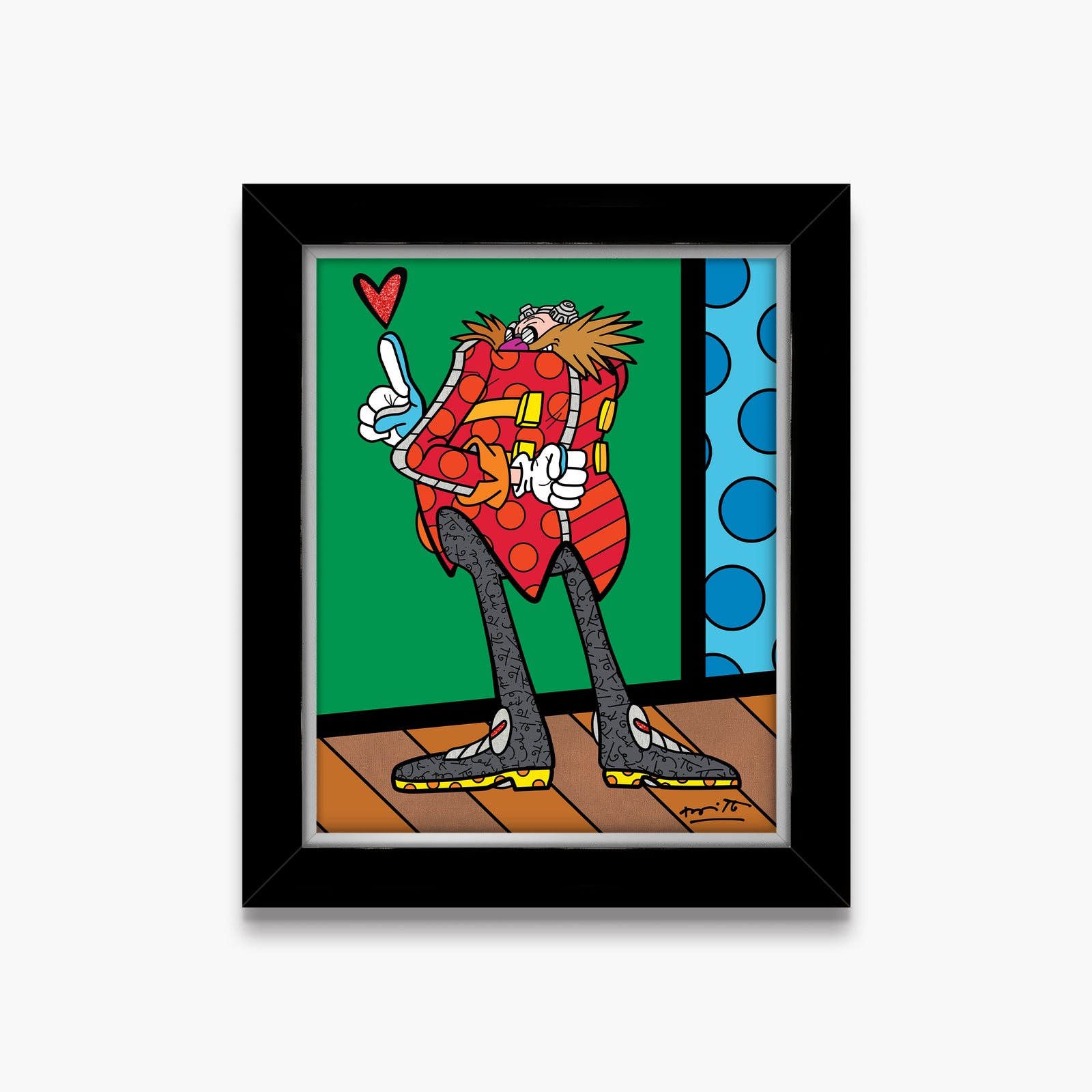dr eggmans plan sega by artistic colorful design collectible