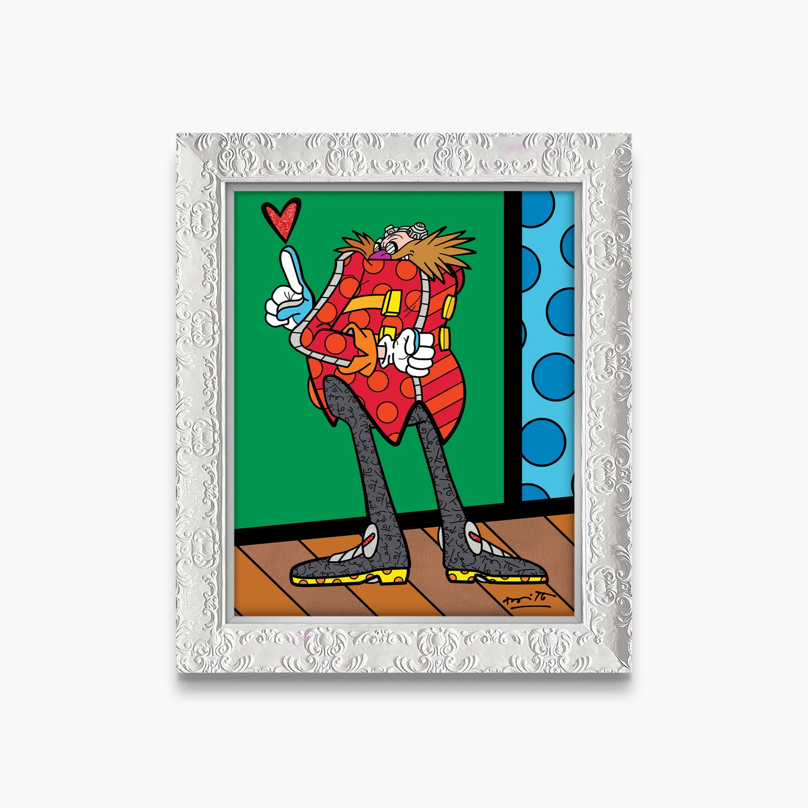 dr eggmans plan sega by artistic colorful design collectible