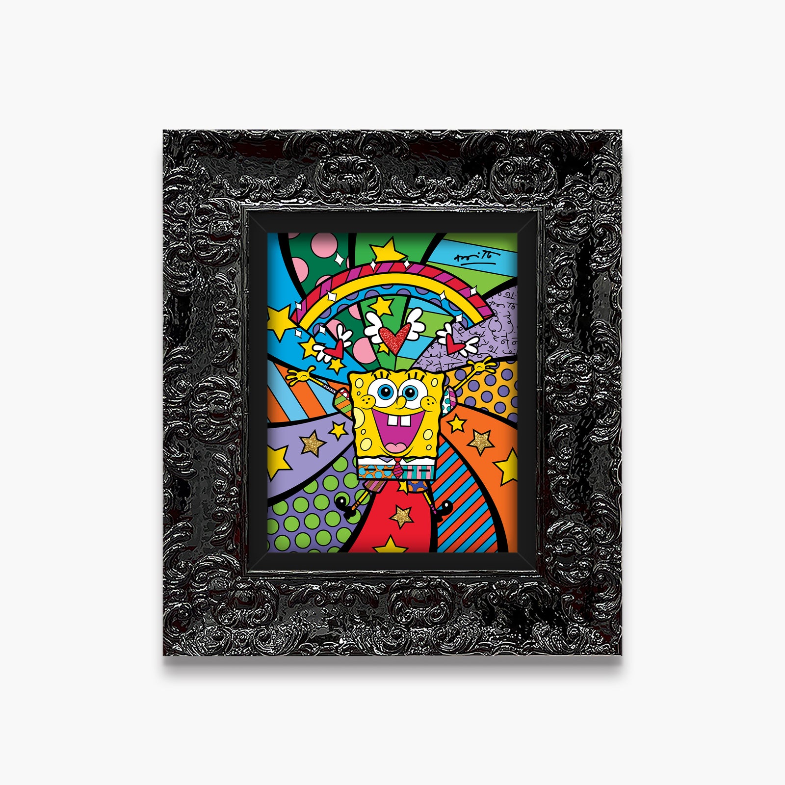 Best Day Ever - Spongebob By Britto - Limited Edition Print