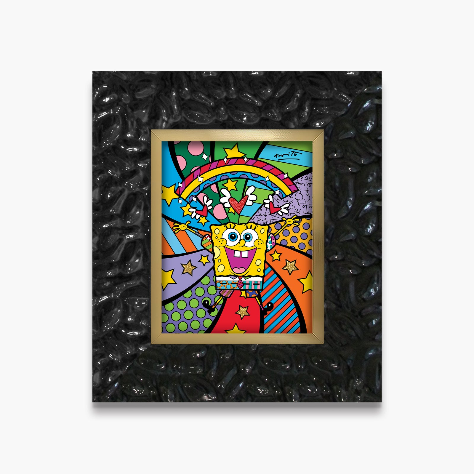 Best Day Ever - Spongebob By Britto - Limited Edition Print