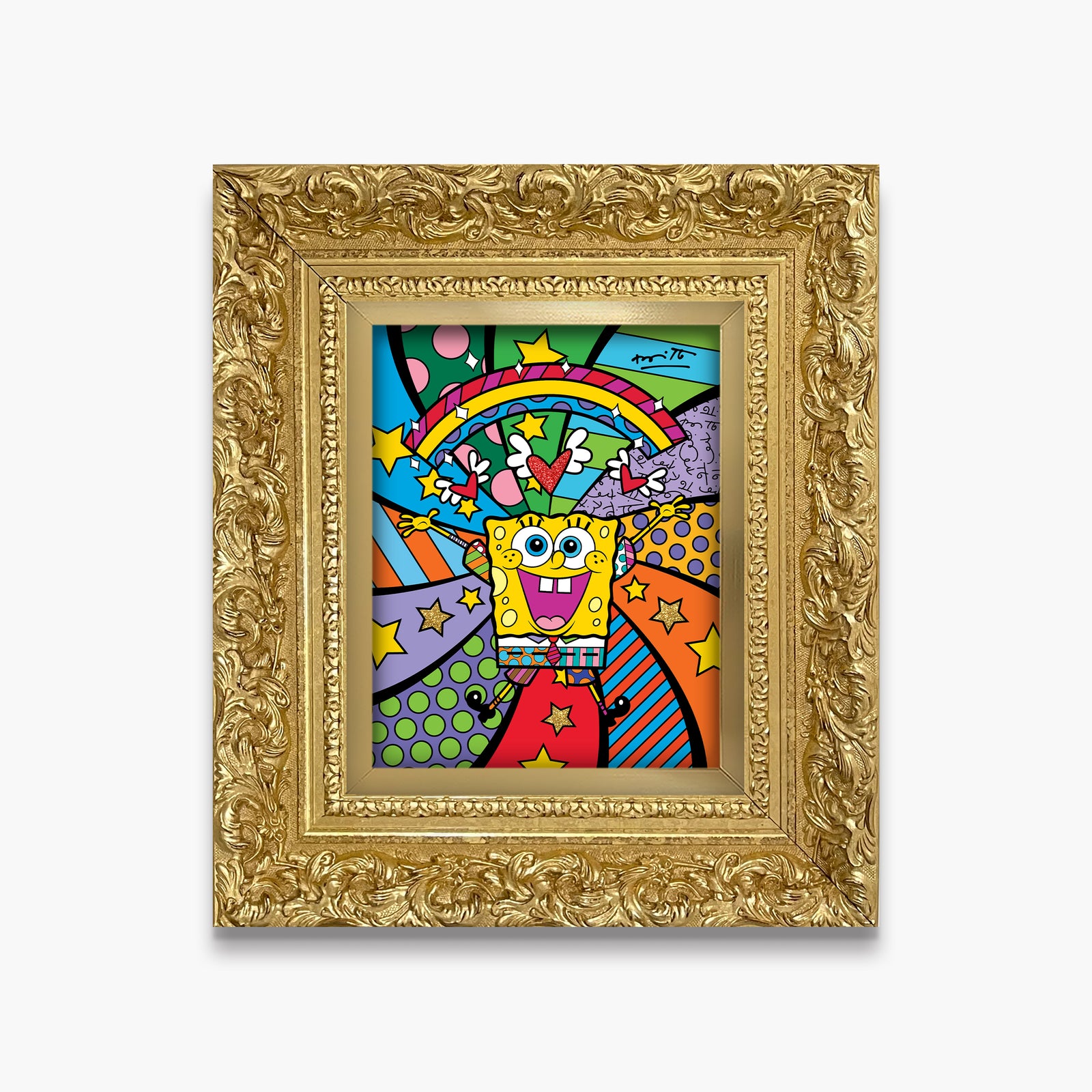 Best Day Ever - Spongebob By Britto - Limited Edition Print