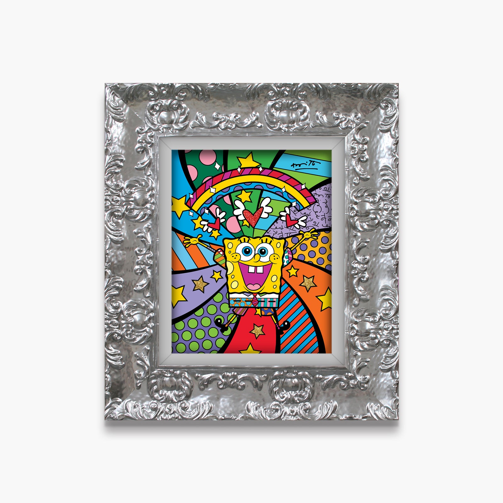 Best Day Ever - Spongebob By Britto - Limited Edition Print