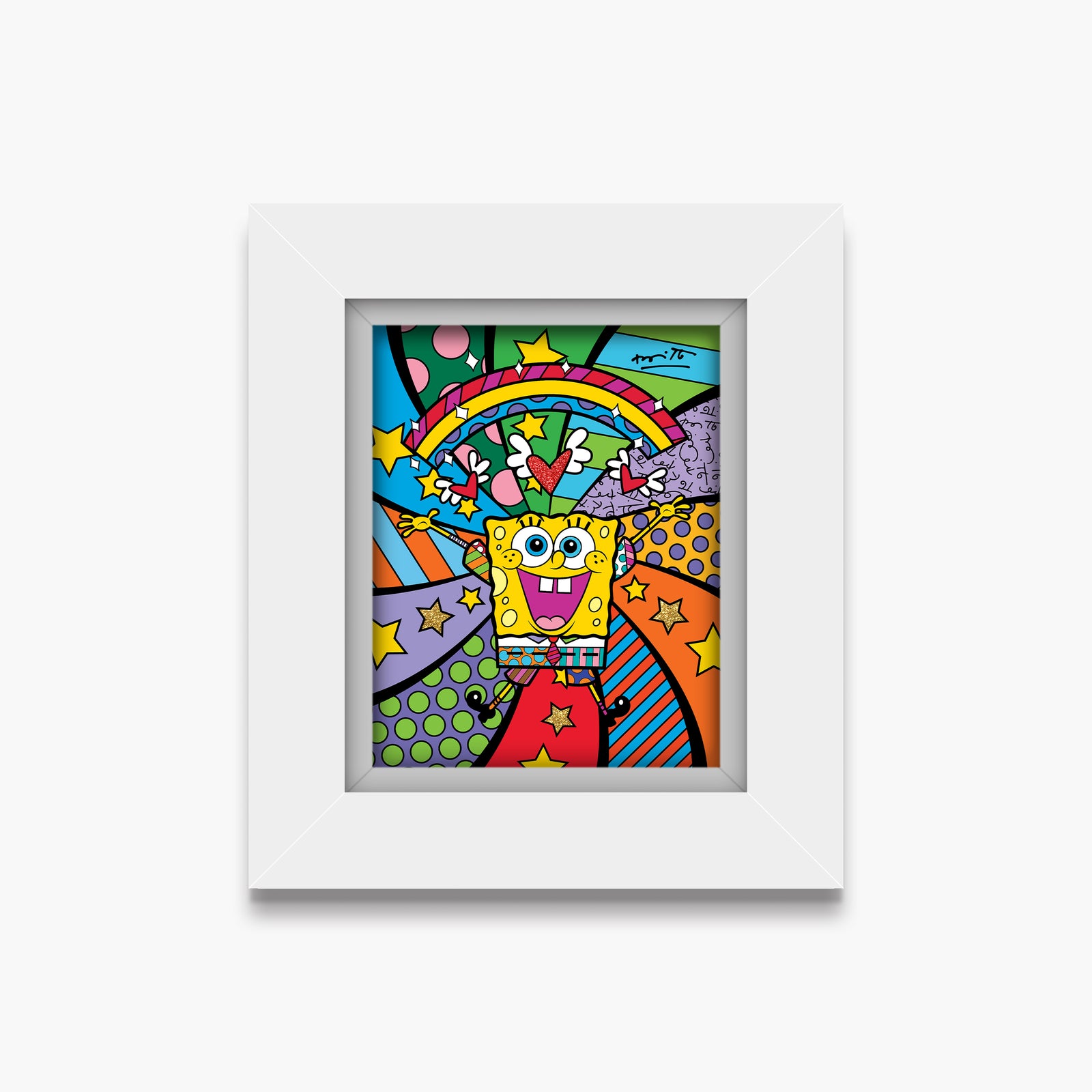 Best Day Ever - Spongebob By Britto - Limited Edition Print