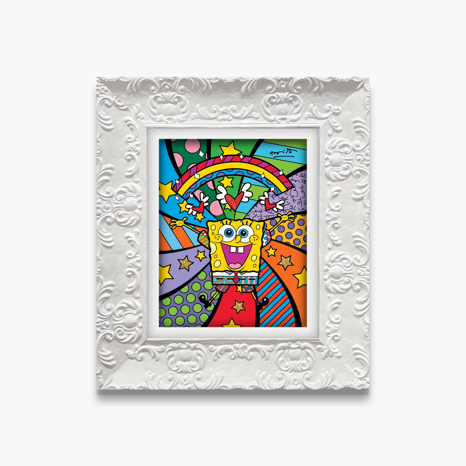 Best Day Ever - Spongebob By Britto - Limited Edition Print
