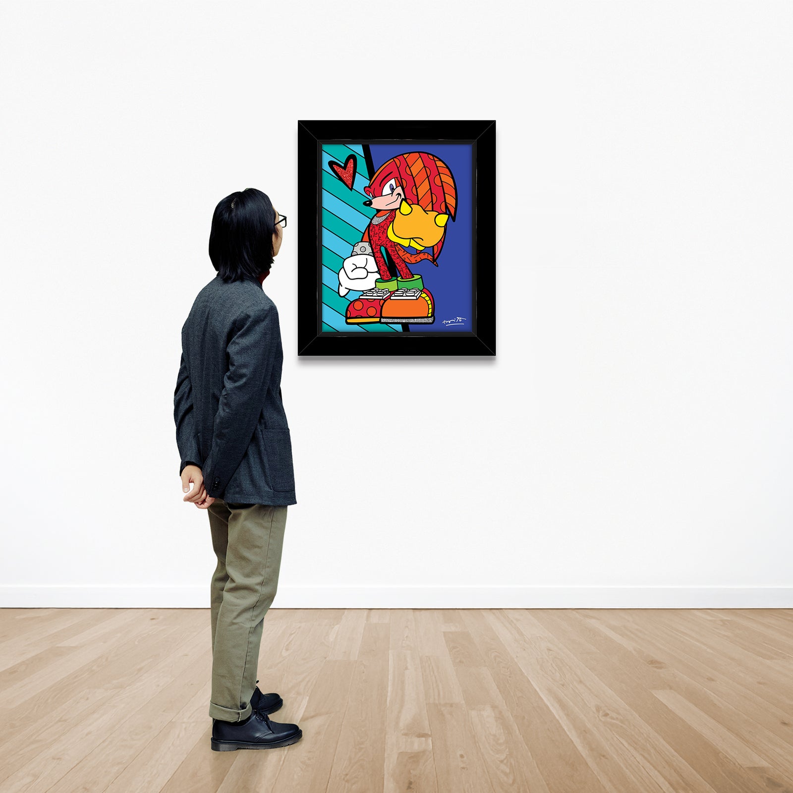 Knuckles Hammer Punch - Sega By Britto - Limited Edition Print