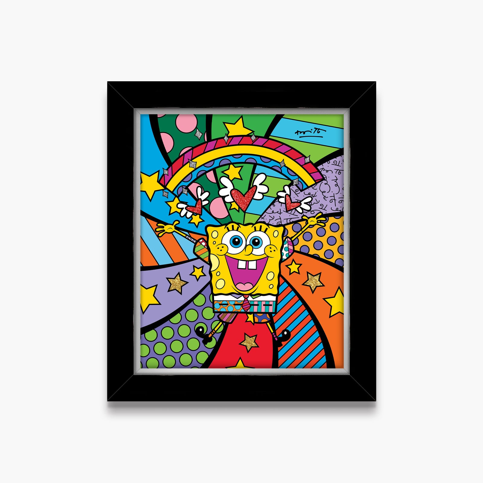 Happy Day - Spongebob By Britto - Limited Edition Print