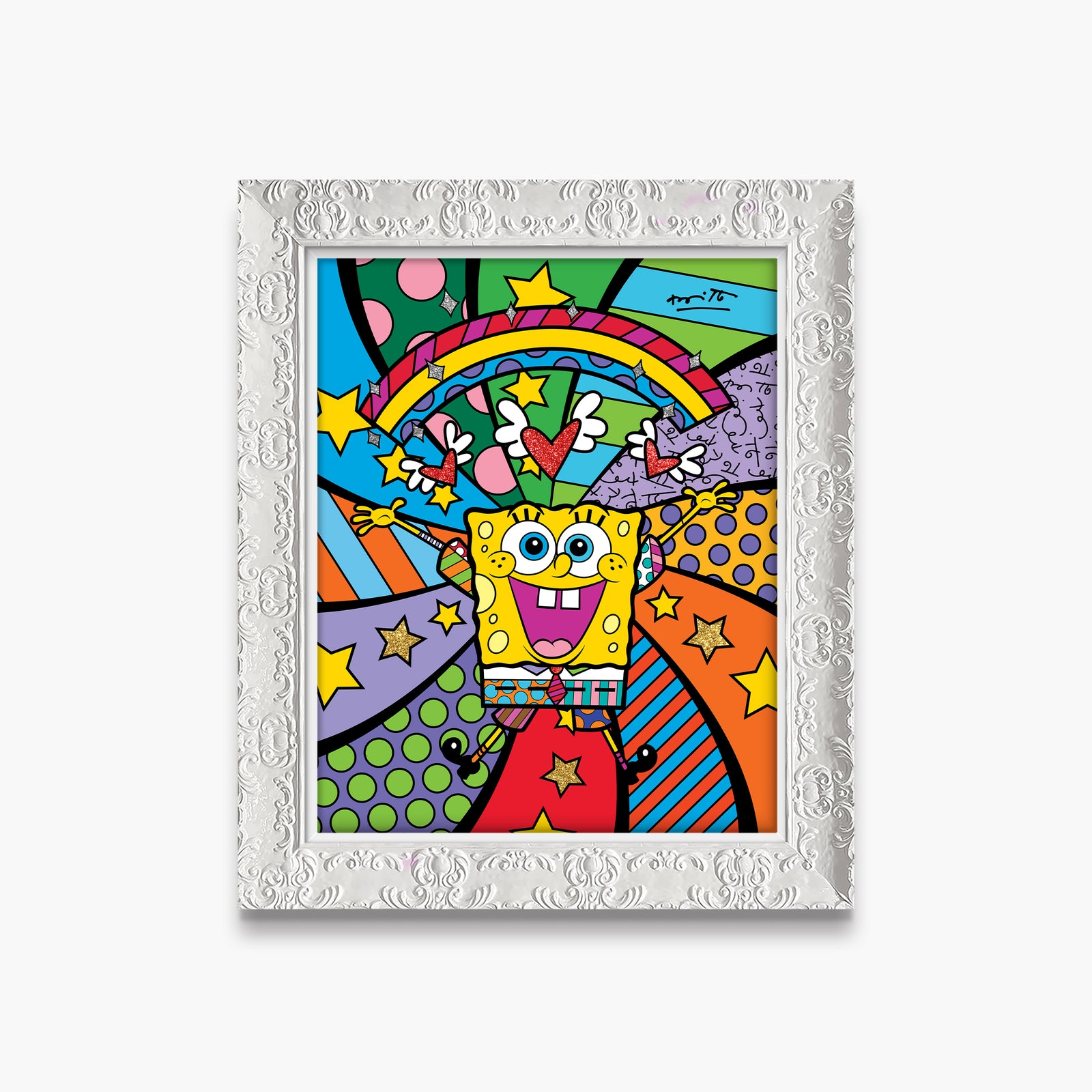 Happy Day - Spongebob By Britto - Limited Edition Print