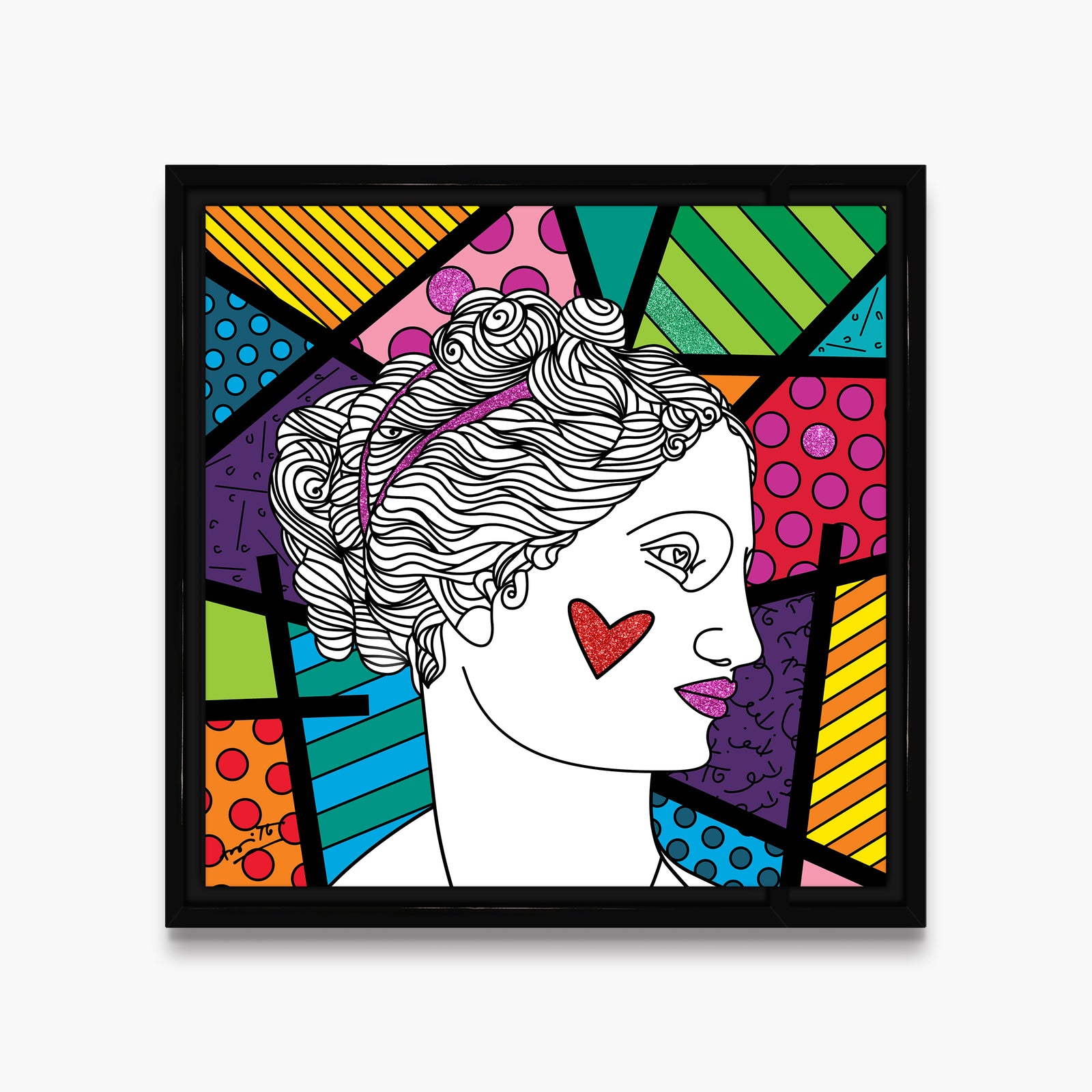 venus limited edition print artistic colorful design collectible