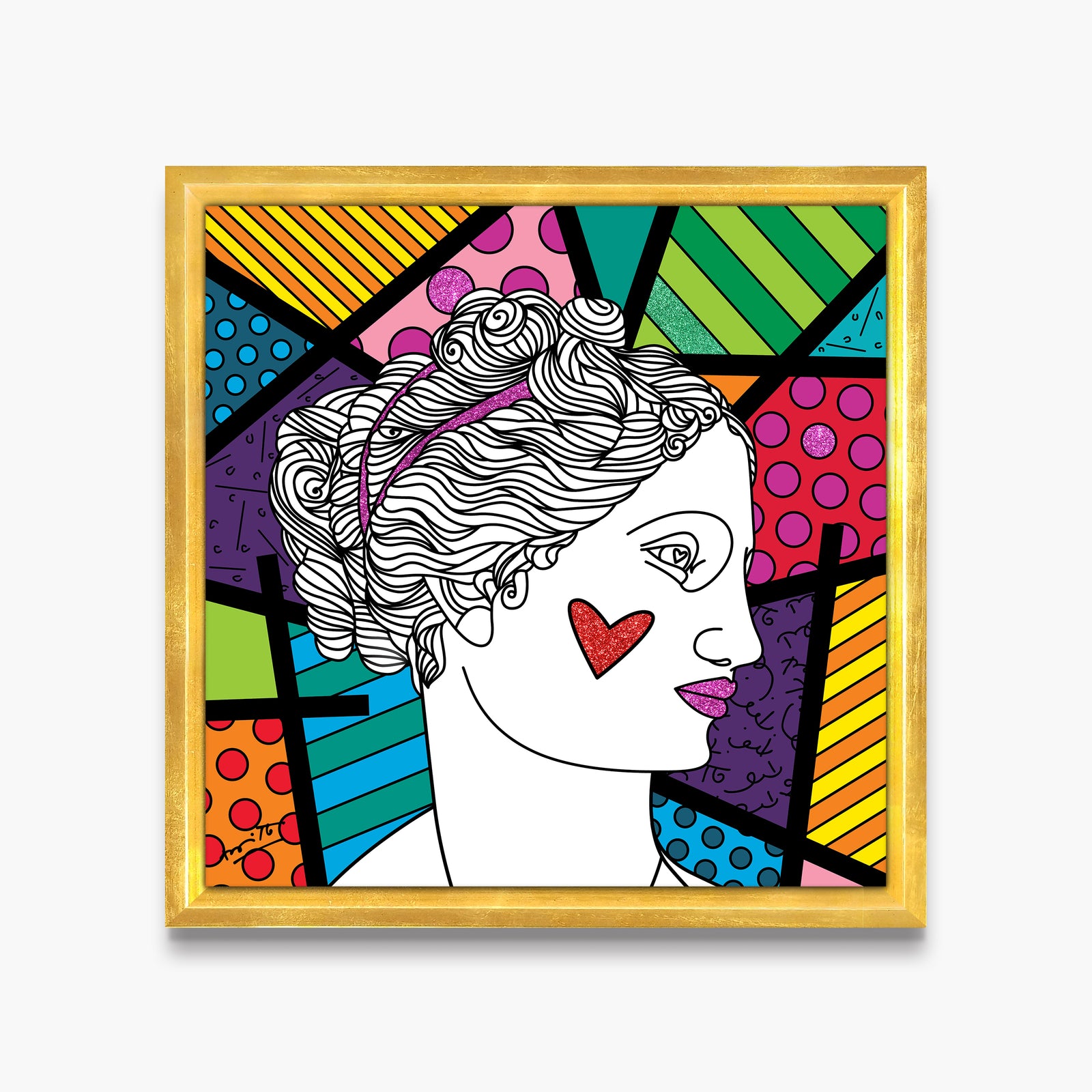 venus limited edition print artistic colorful design collectible