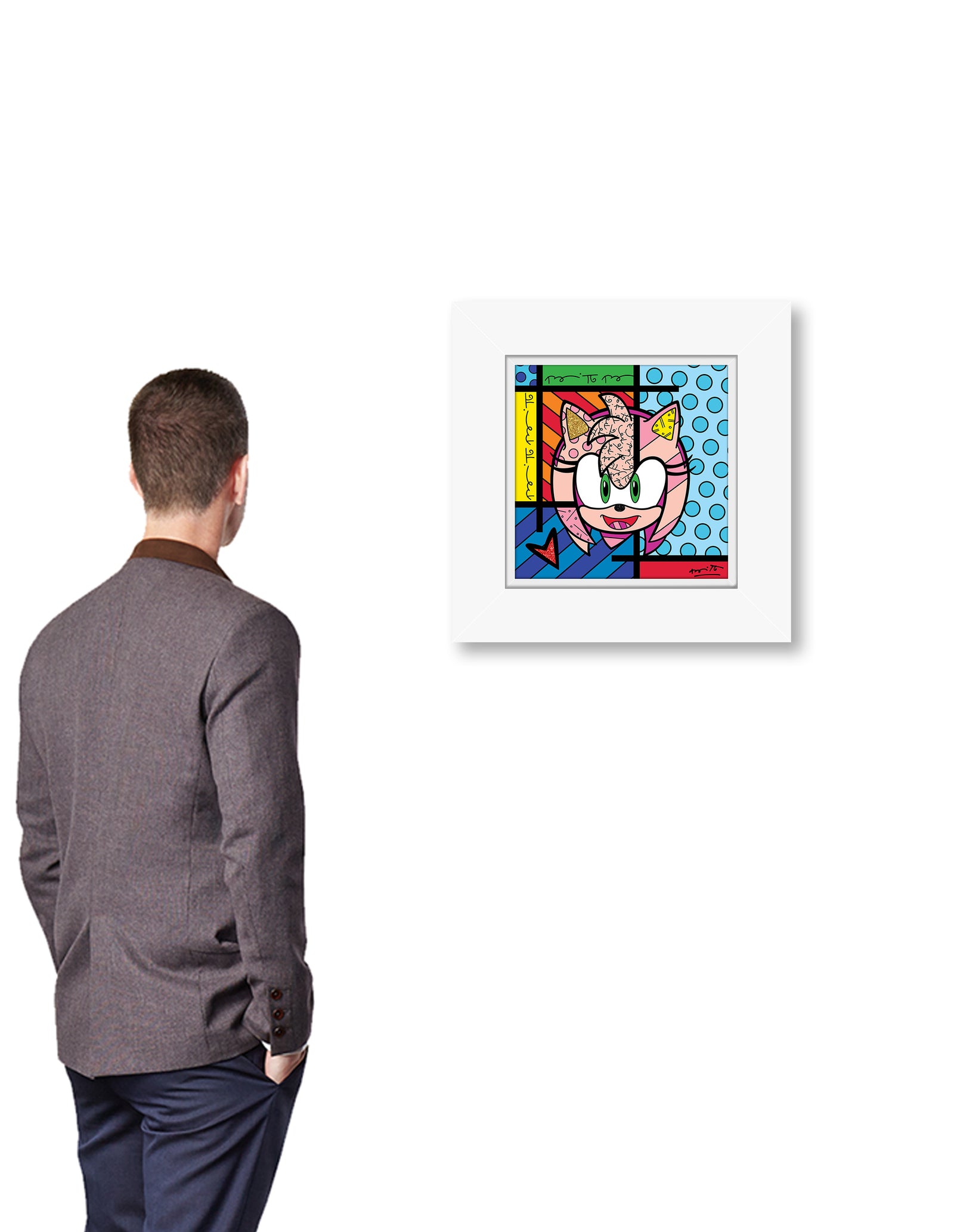 Amy Rose - Sega By Britto - Limited Edition Print