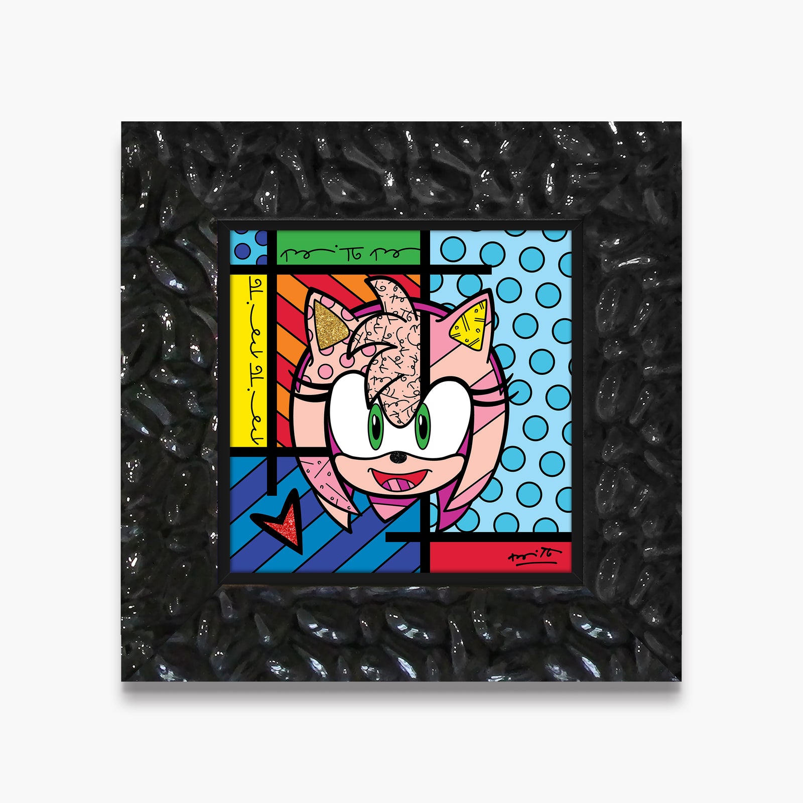 Amy Rose - Sega By Britto - Limited Edition Print