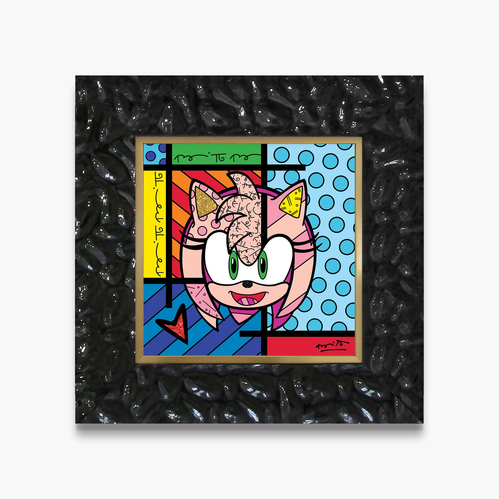 Amy Rose - Sega By Britto - Limited Edition Print