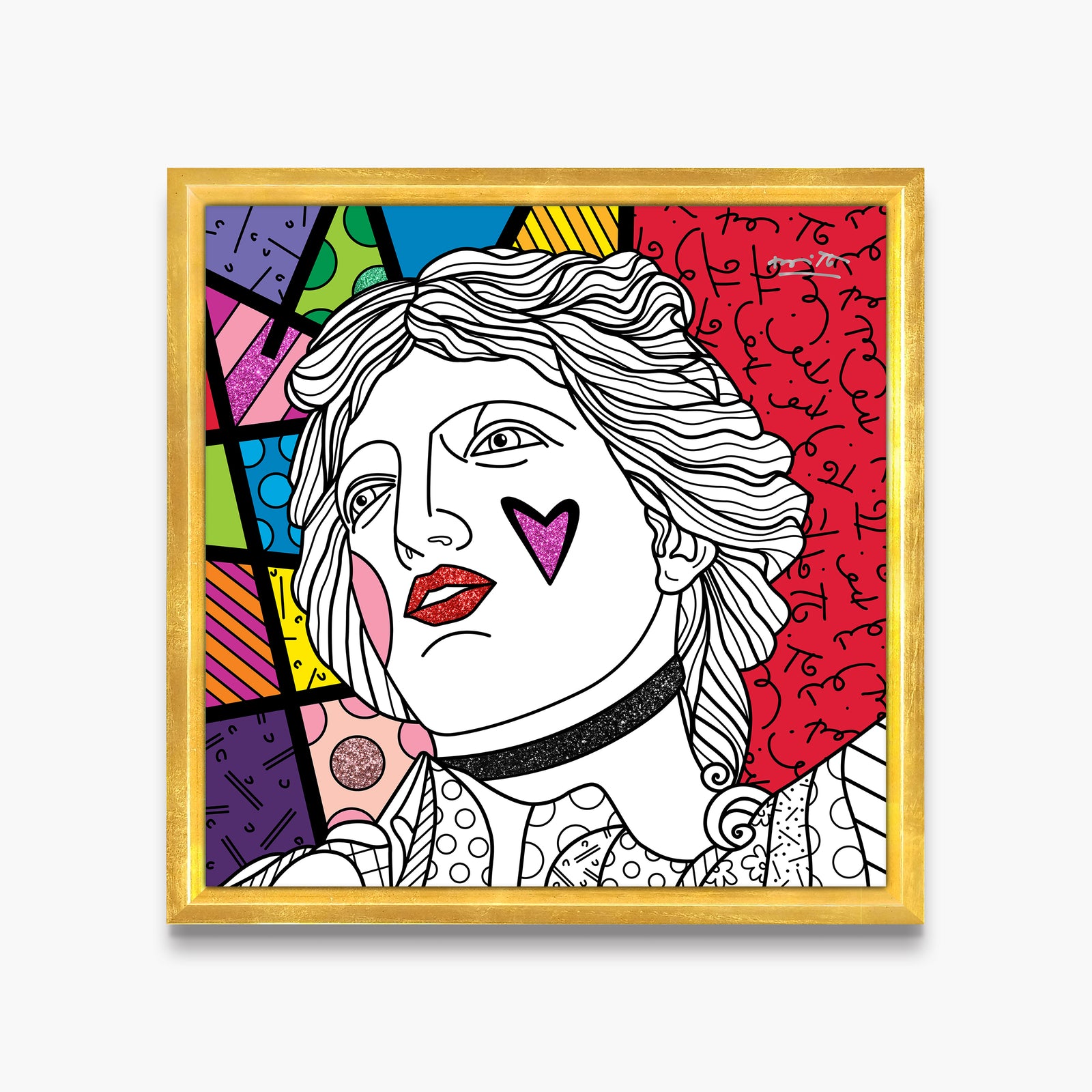 blind love limited edition print artistic colorful design collectible