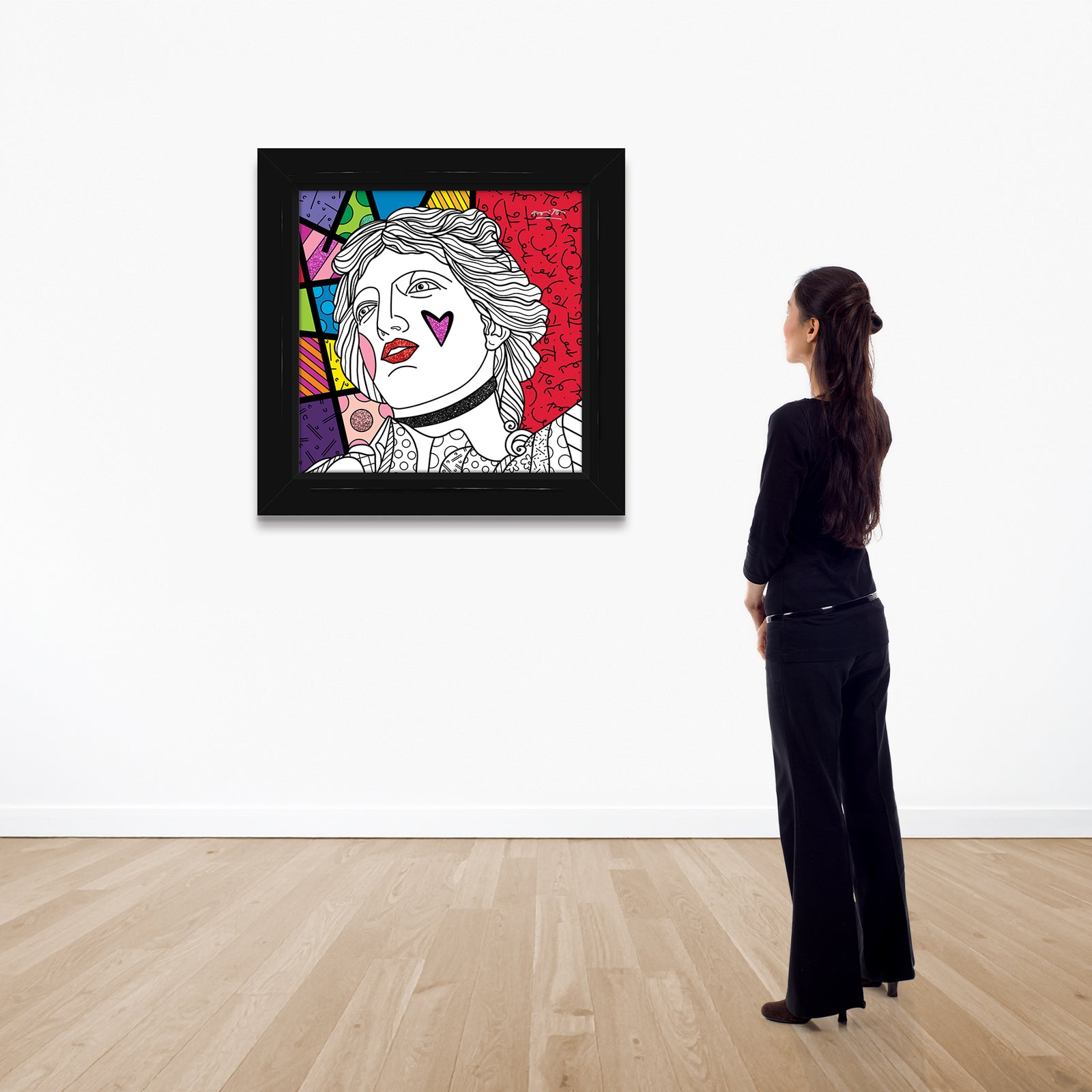 blind love limited edition print colorful decorative collectible gift idea