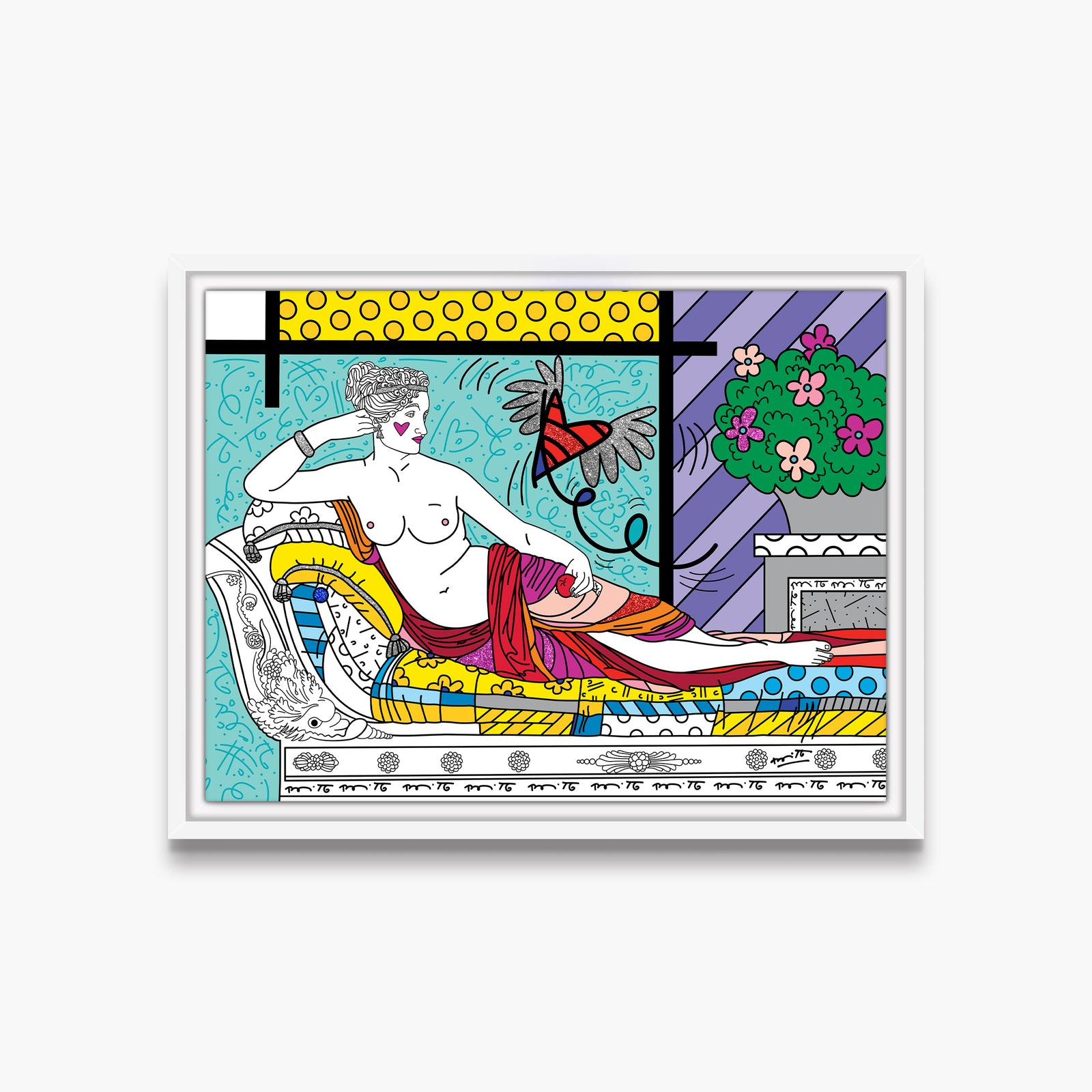 aphrodite limited edition print colorful decorative collectible gift idea