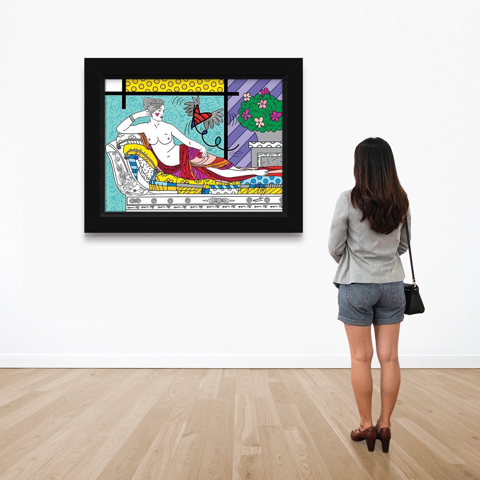 aphrodite limited edition print colorful decorative collectible gift idea