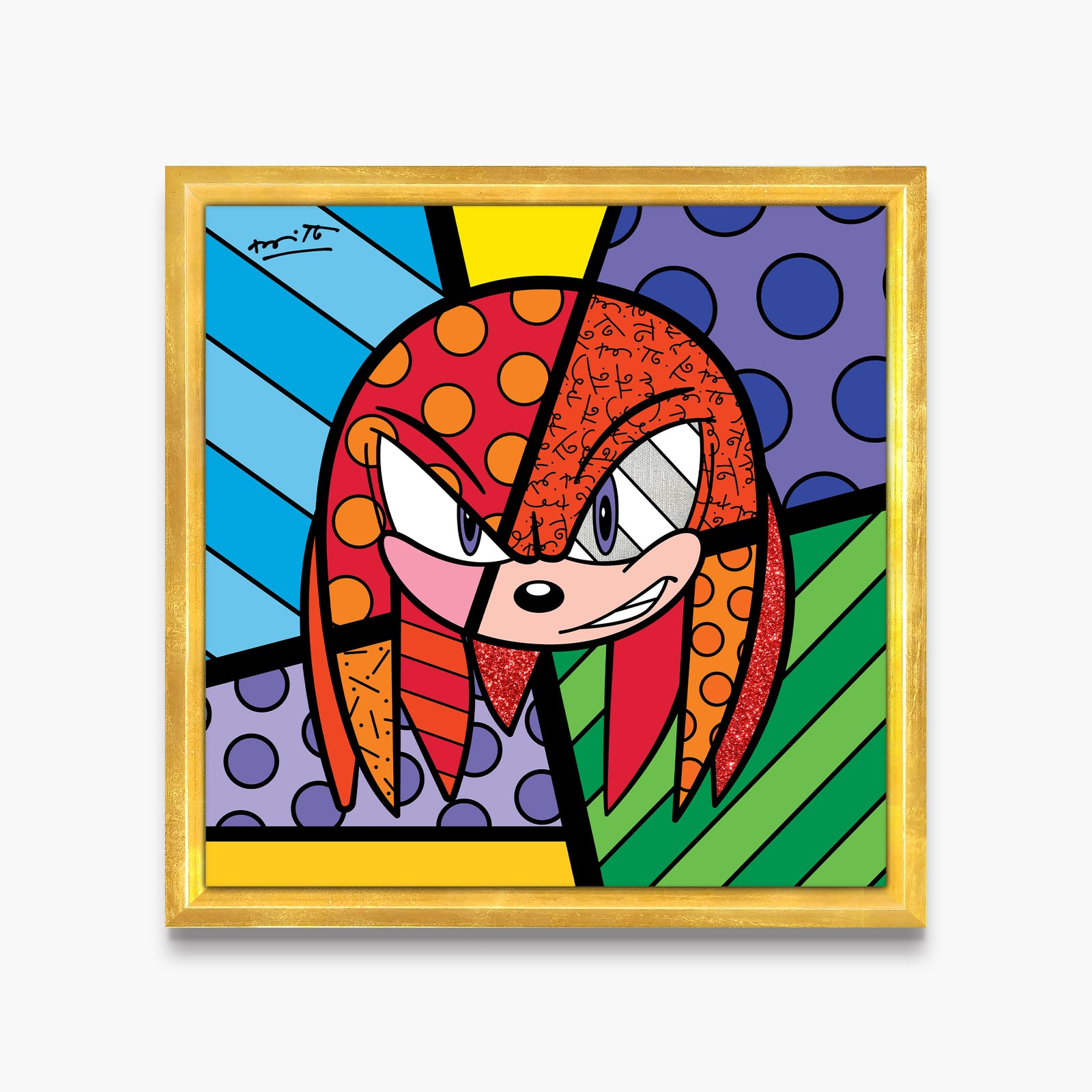 Knuckles - Sega By Britto - Limited Edition Print