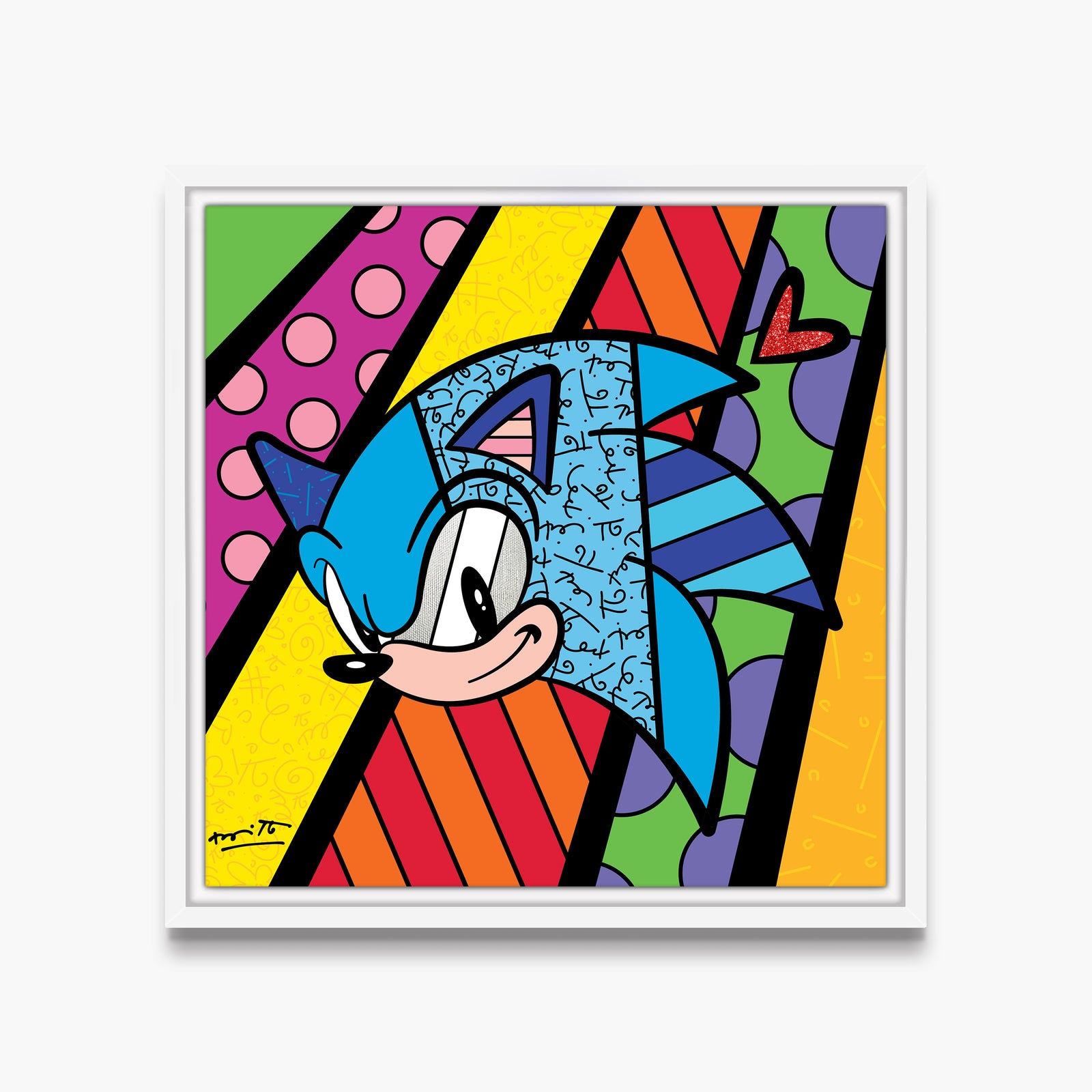 Sonic - Sega By Britto - Limited Edition Print