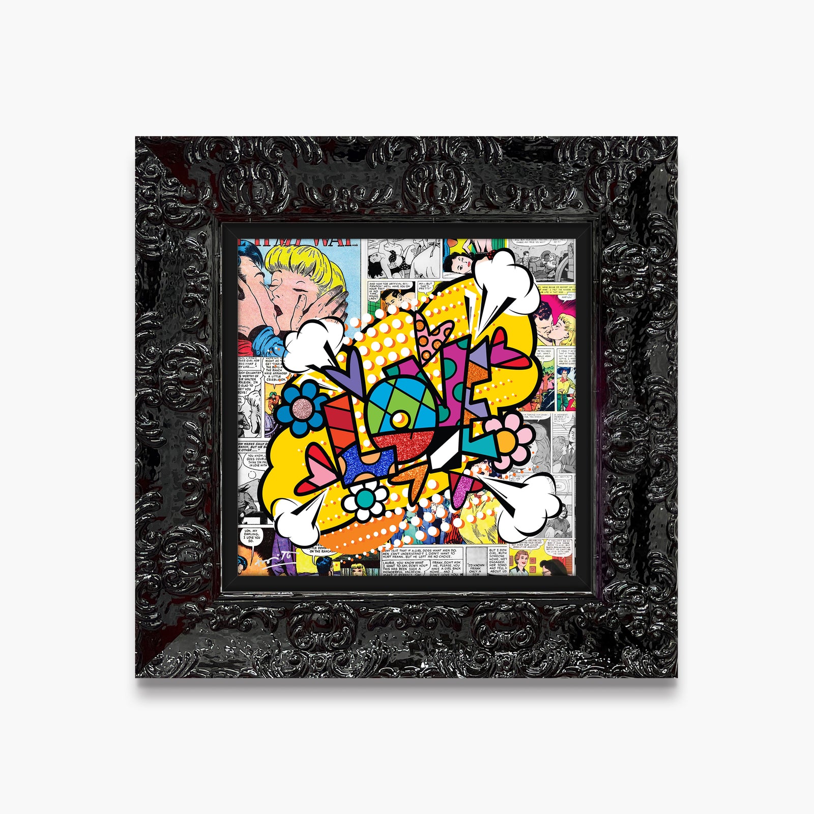 pop love limited edition print colorful decorative collectible gift idea