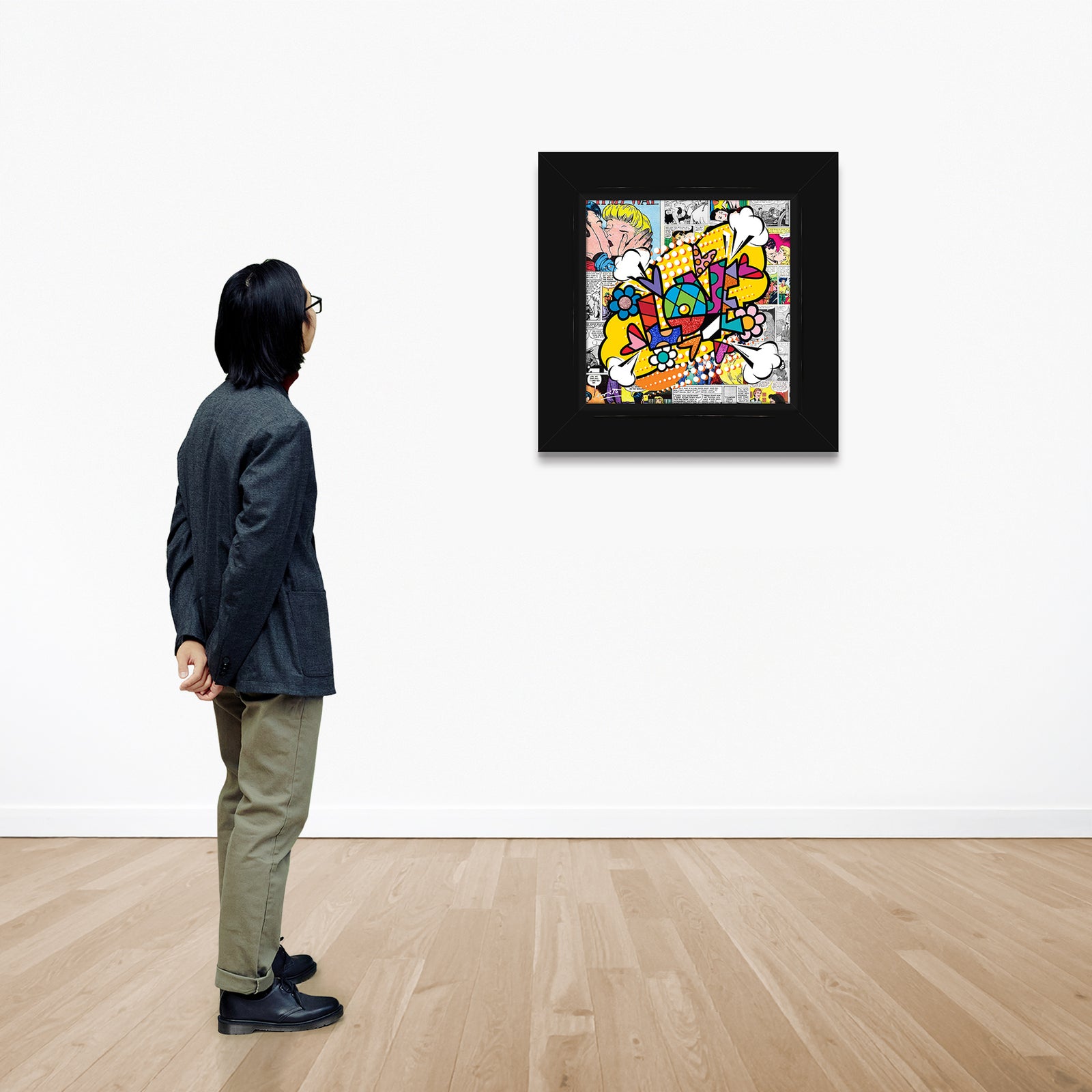 pop love limited edition print colorful decorative collectible gift idea