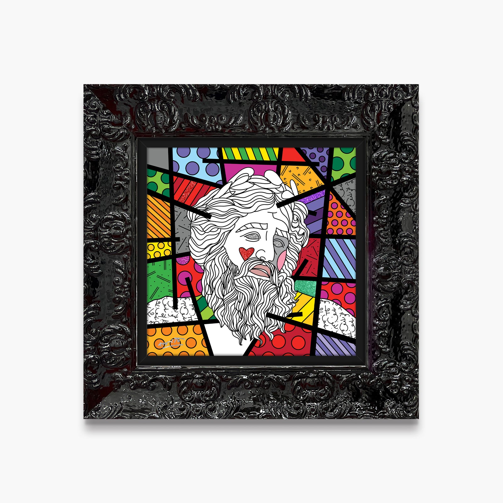 zeus limited edition print colorful decorative collectible gift idea