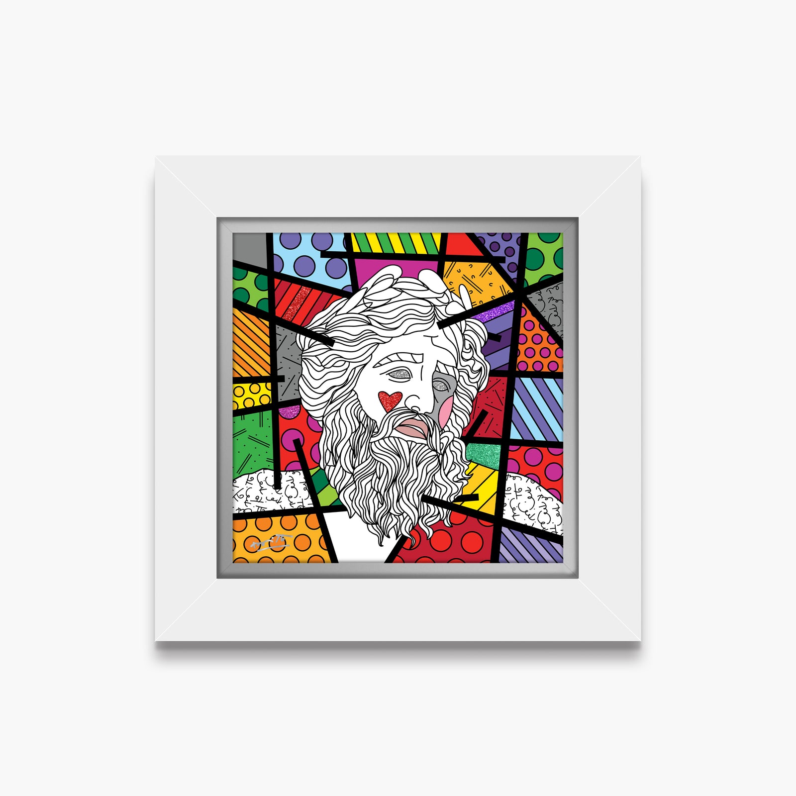 zeus limited edition print colorful decorative collectible gift idea