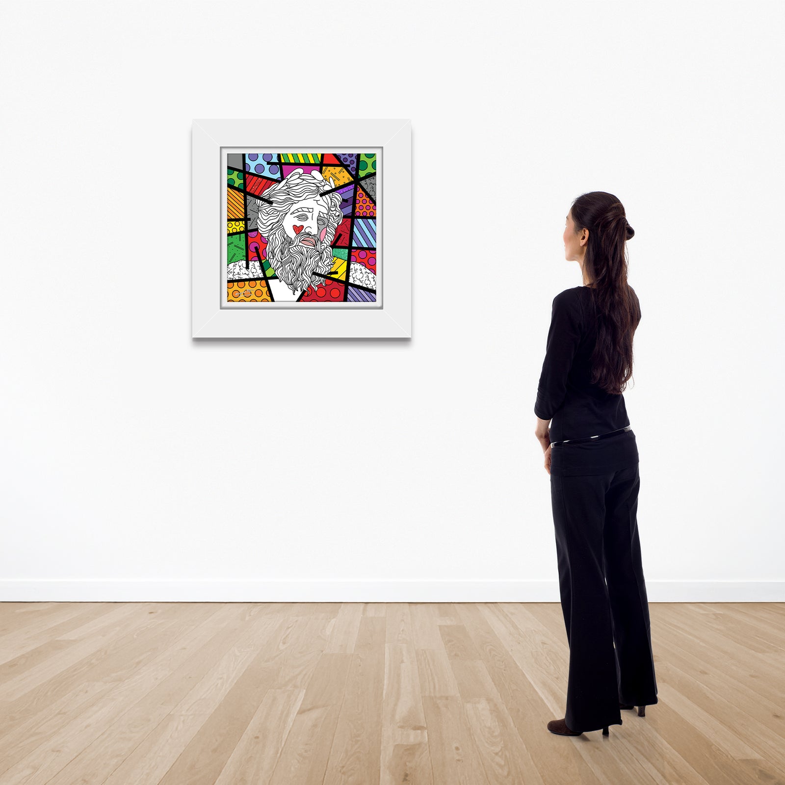 zeus limited edition print colorful decorative collectible gift idea