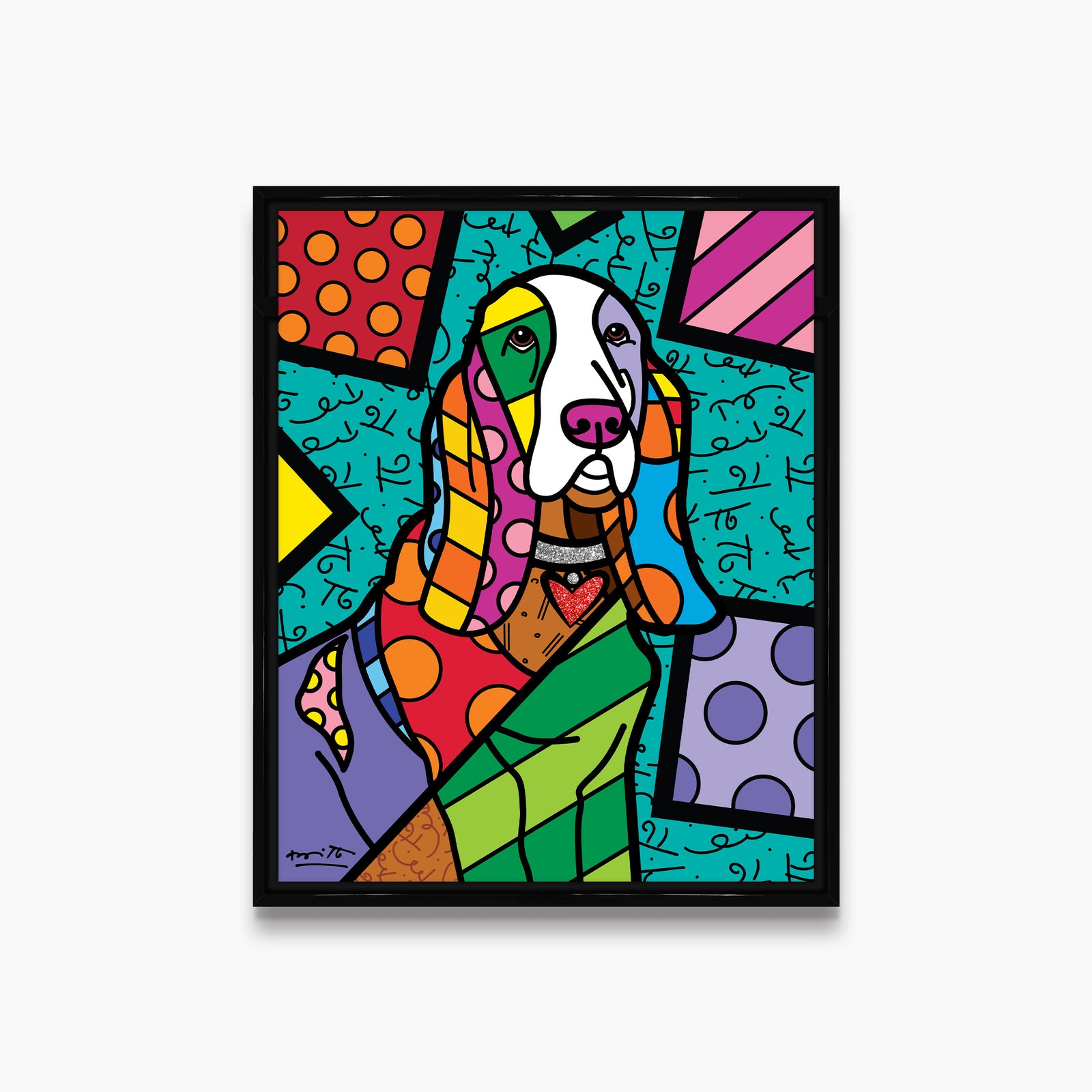 Basset Hound (Our Best Friends Collection) - Limited Edition Print