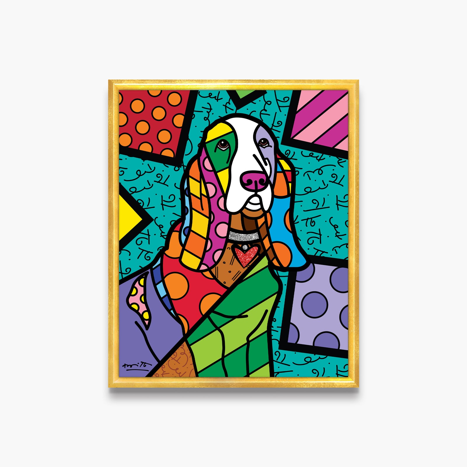 Basset Hound (Our Best Friends Collection) - Limited Edition Print